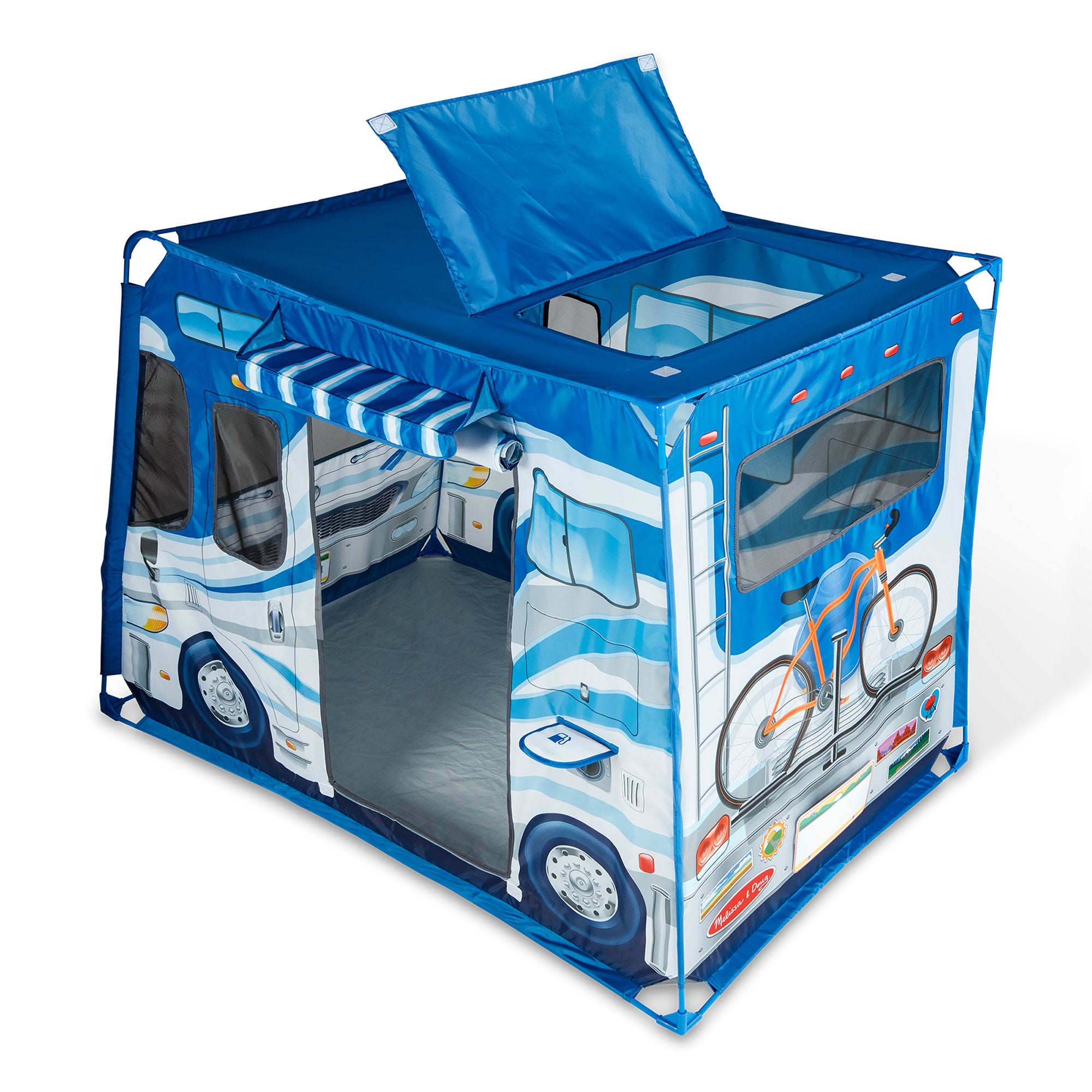 Melissa & Doug Let??s Explore Camper Tent Play Set - Image 4