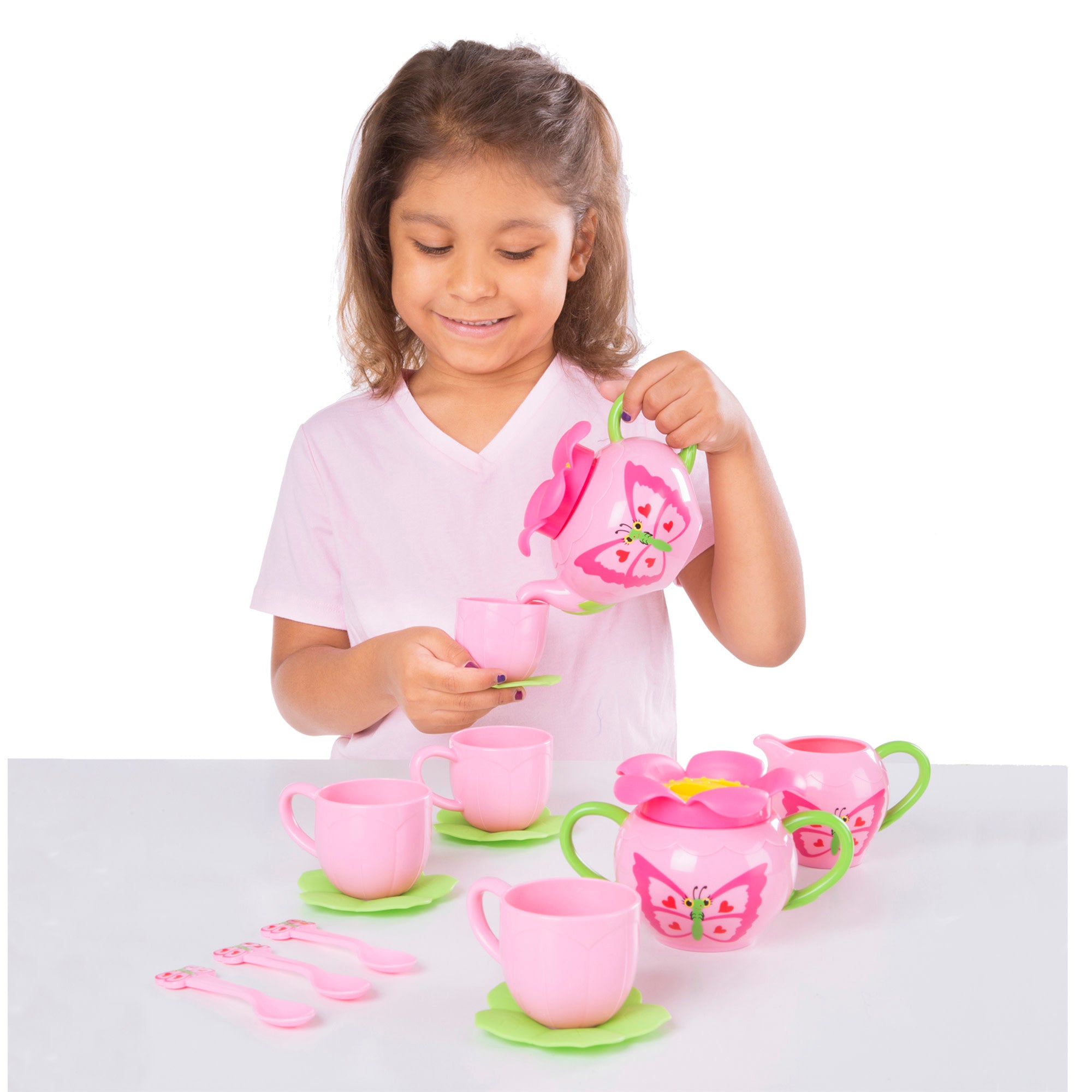 Melissa & Doug Butterfly Tea Set - Image 8