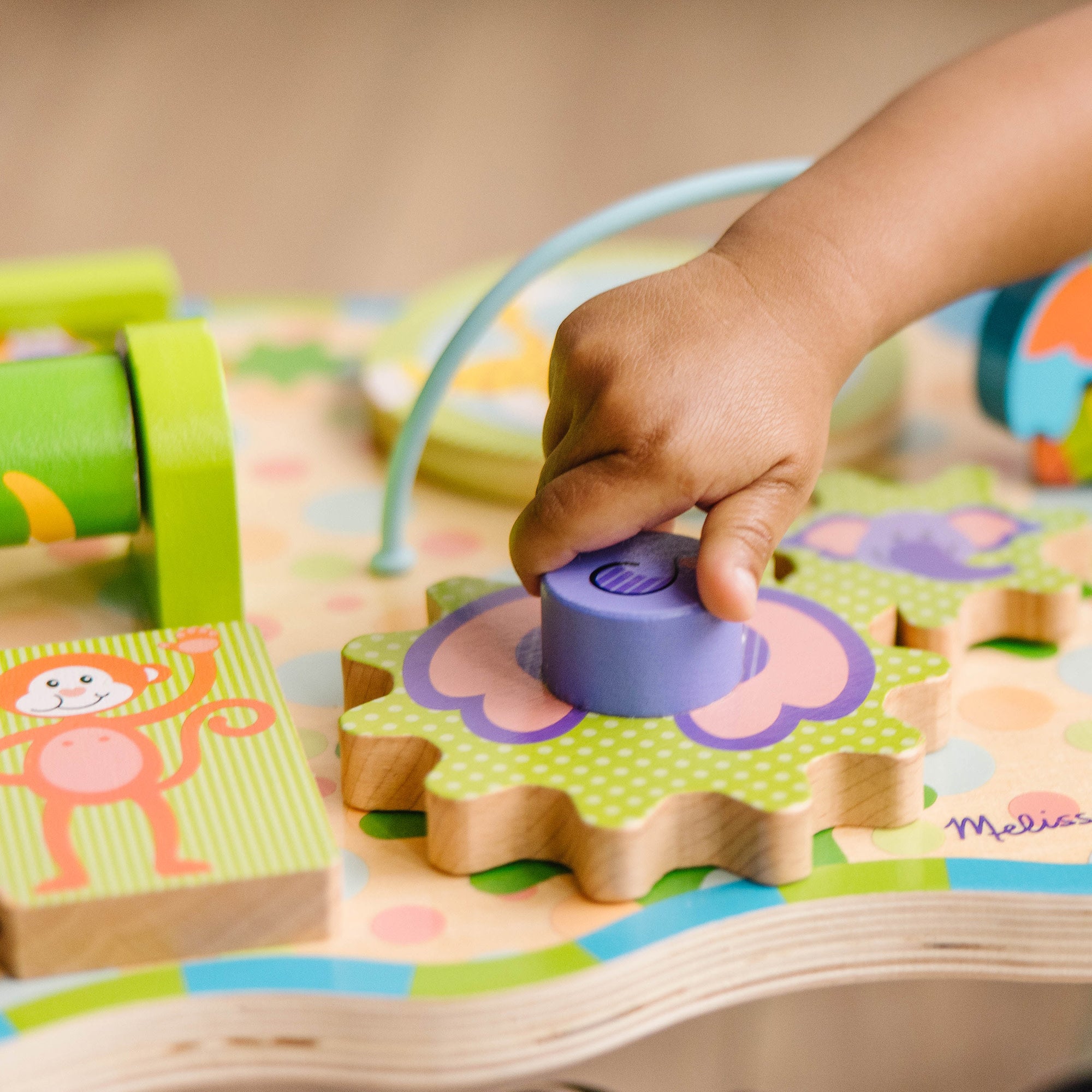 Melissa & Doug First Play Jungle Activity Table - Image 7