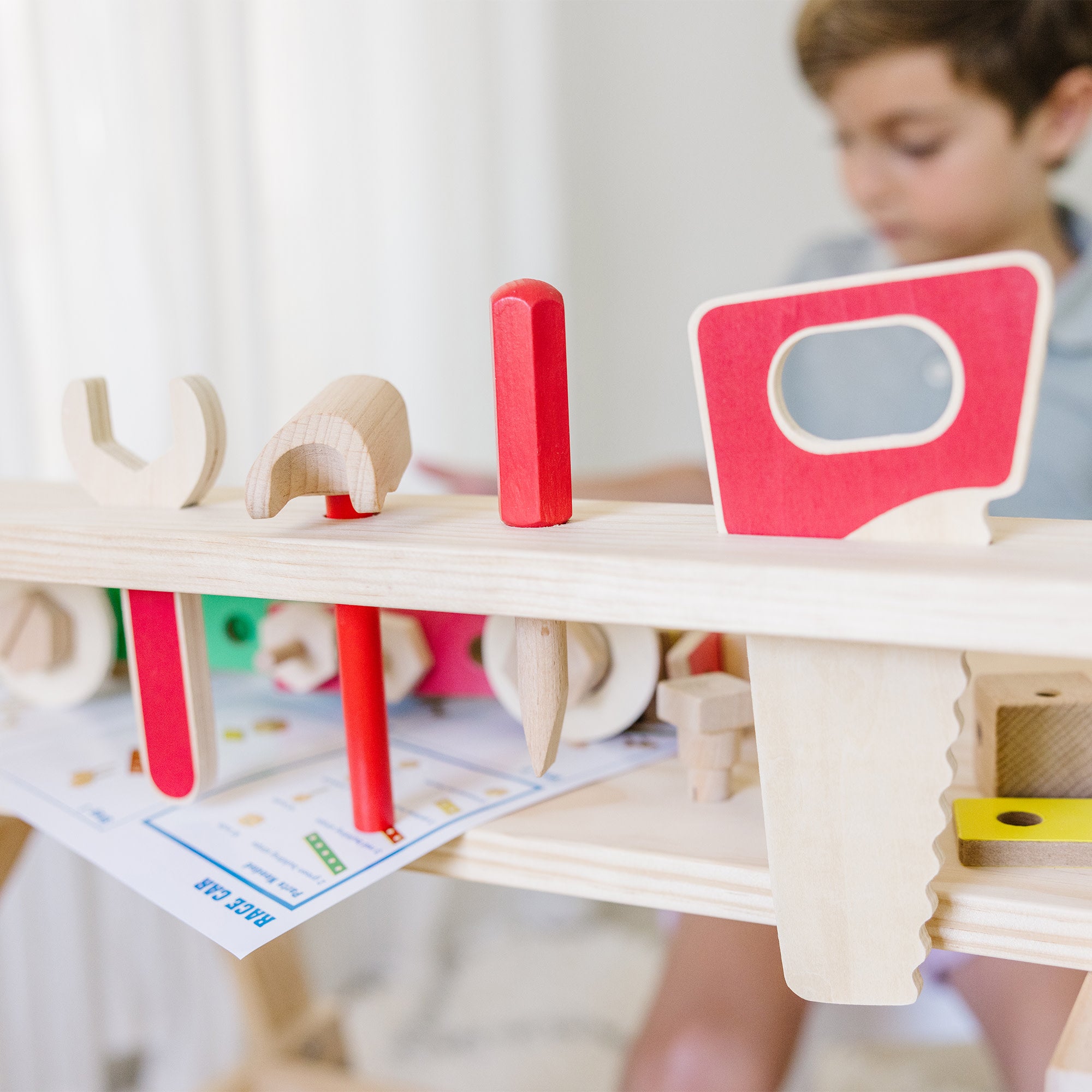 Melissa & Doug Wooden Project Workbench - Image 5