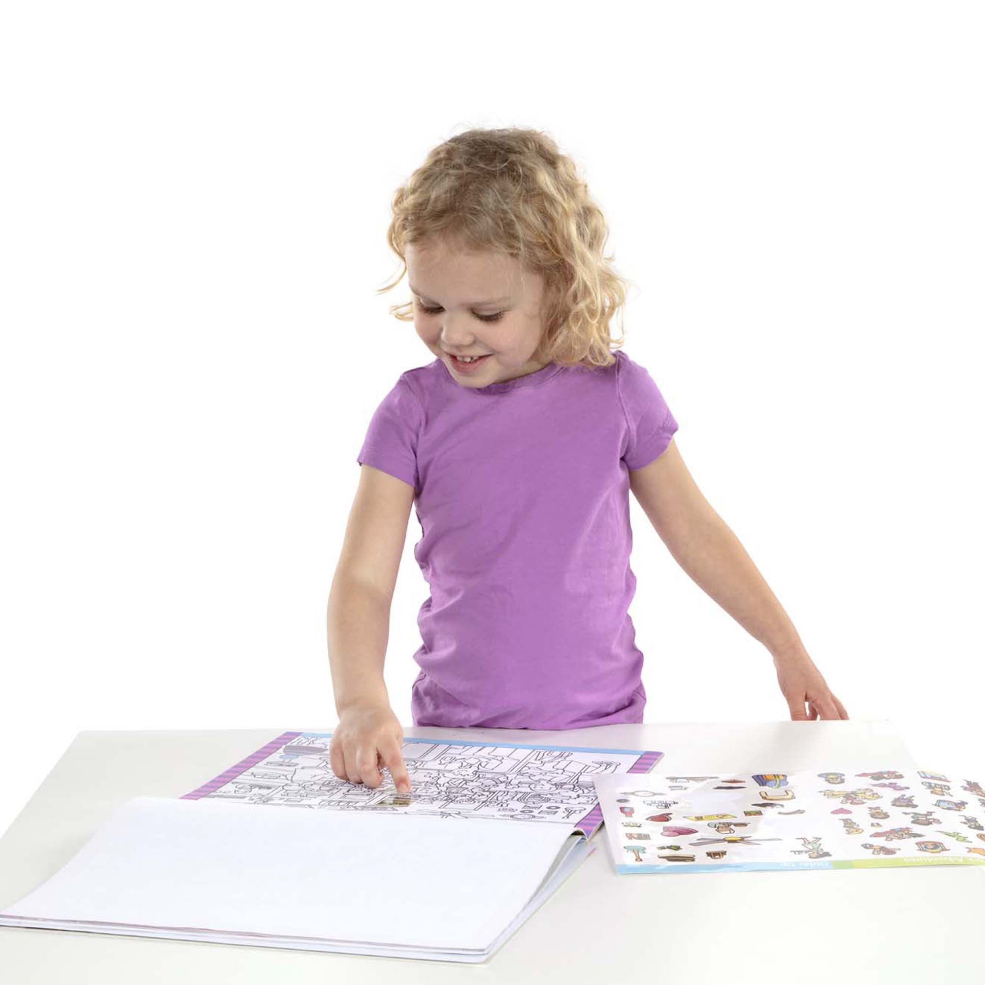 Melissa & Doug Seek & Find Sticker Pad ?C Around Town - Image 7