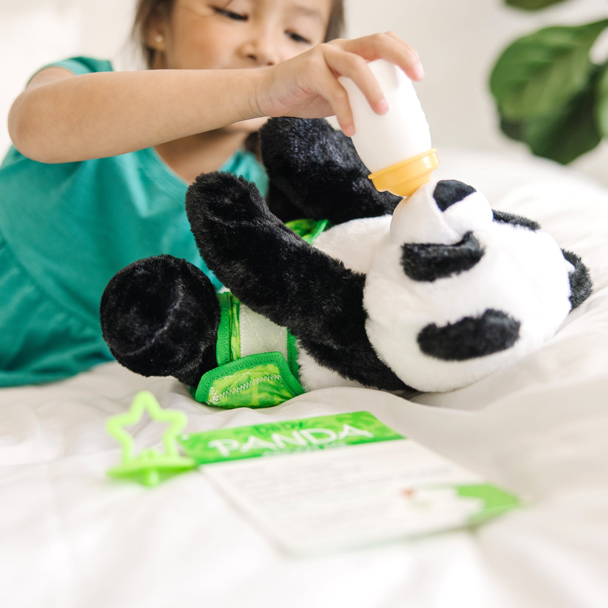 Melissa & Doug Baby Panda Stuffed Animal - Image 10
