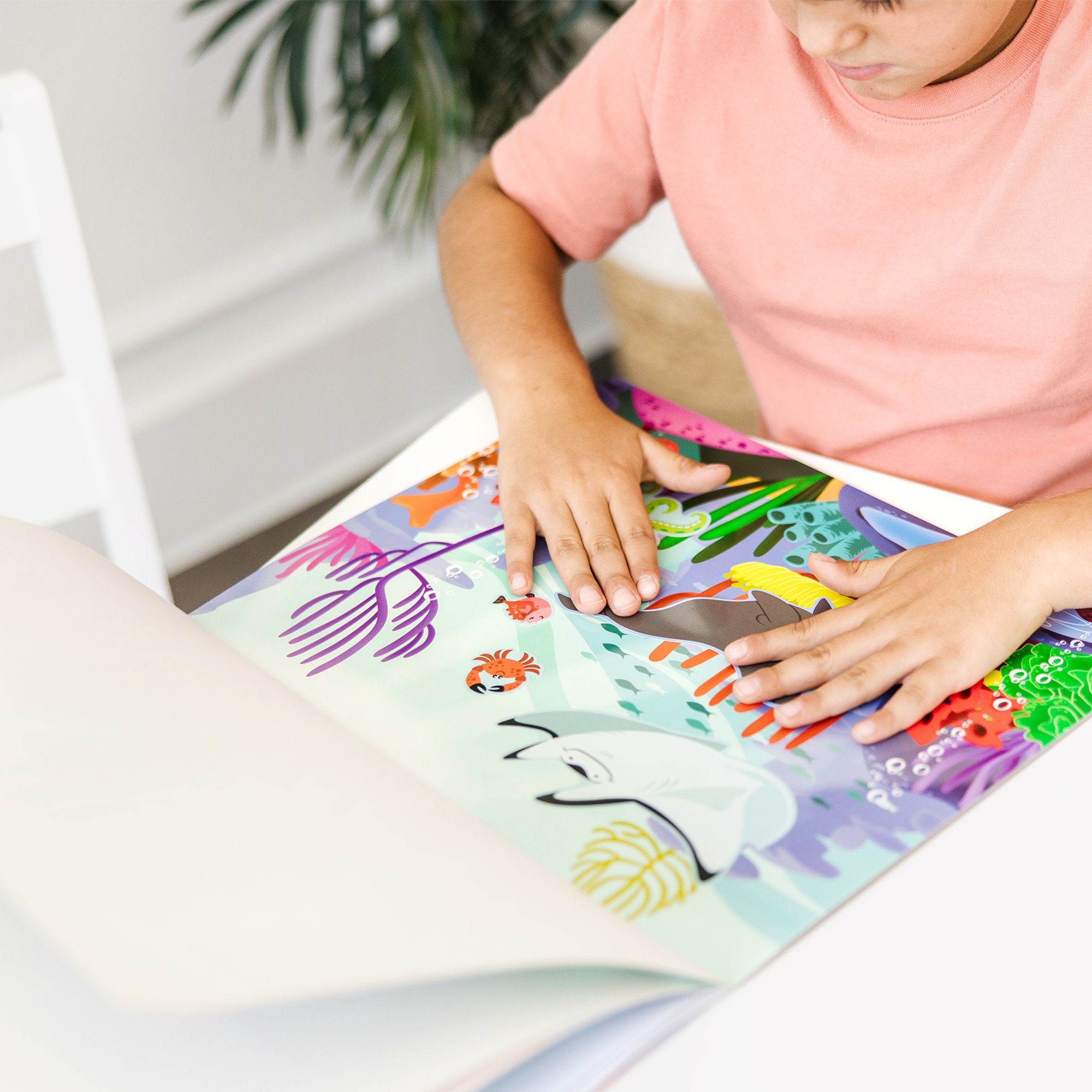 Melissa & Doug Reusable Sticker Pad - Under the Sea - Image 2