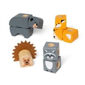 Melissa & Doug Blockables? Woodland Friends Play Set