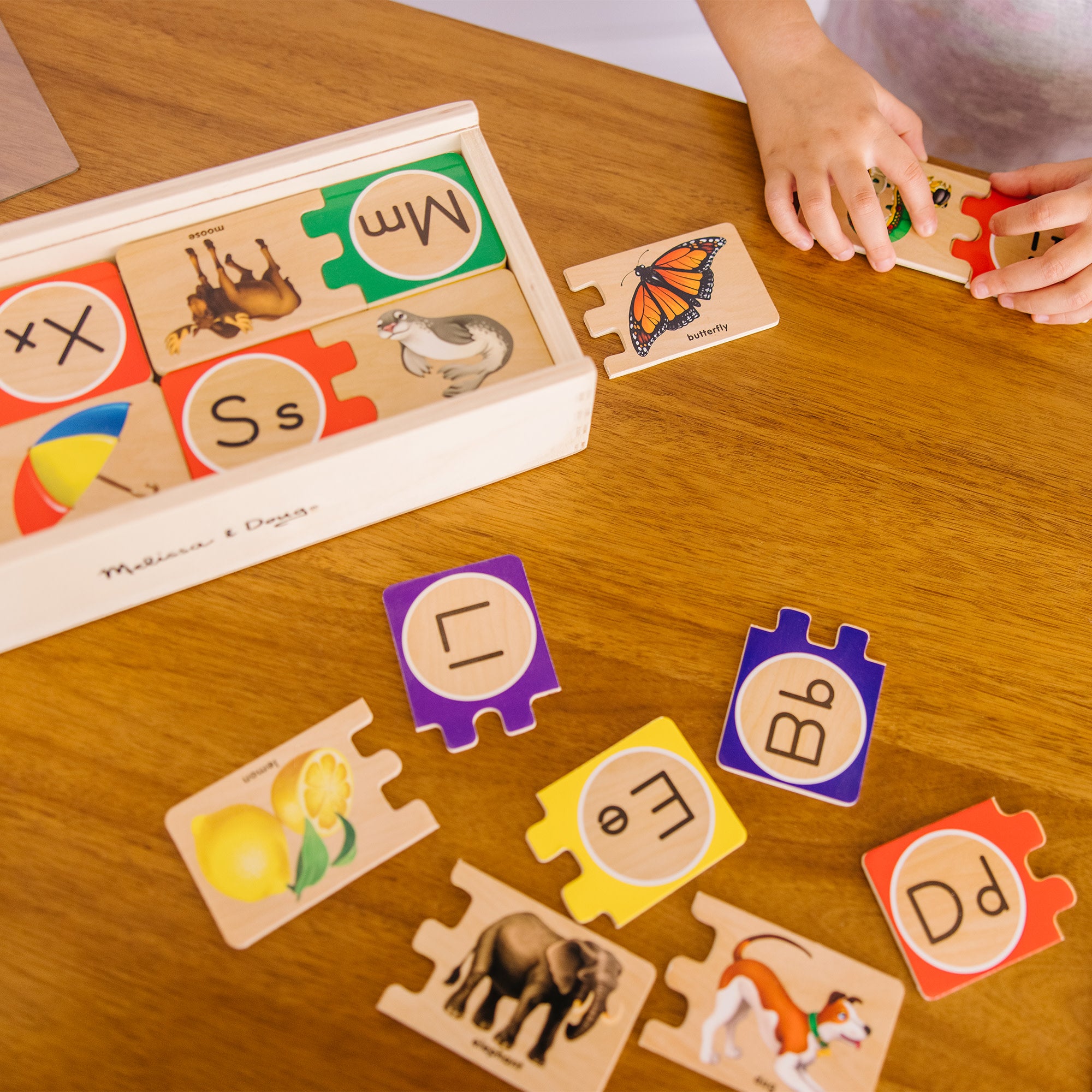Melissa & Doug Self-Correcting Letter Puzzles - Image 9