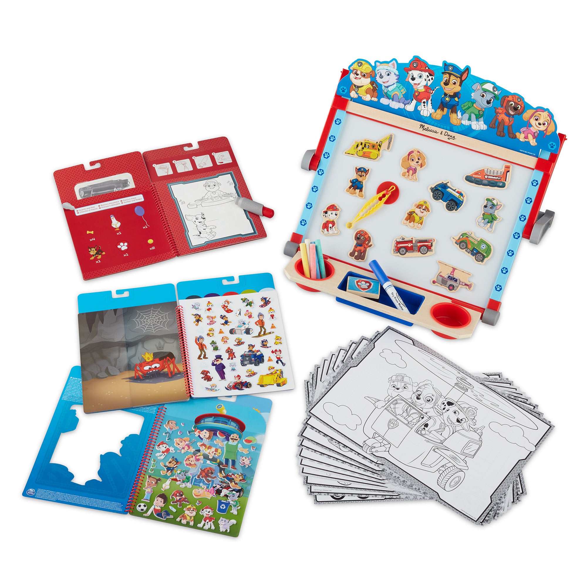 Melissa & Doug PAW Patrol Restickable Puffy Stickers - Adventure Bay - Image 4