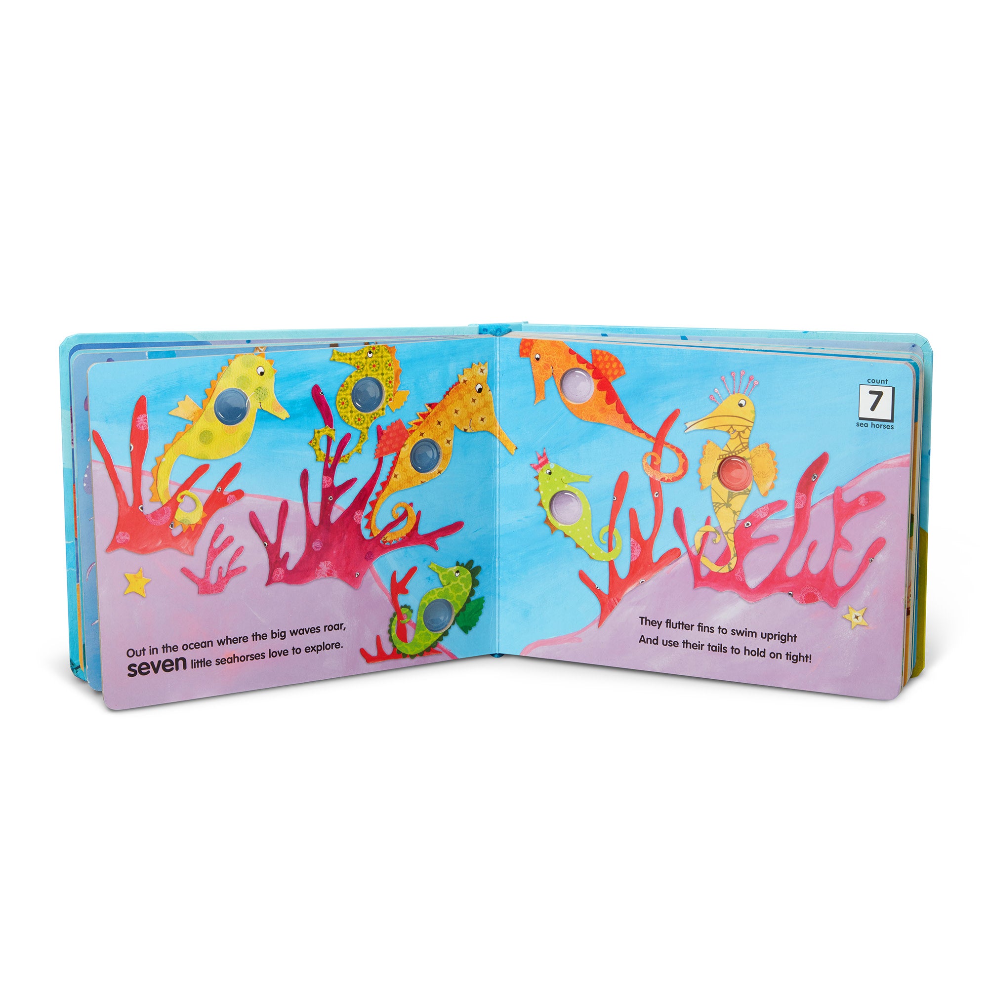 Melissa & Doug Poke-a-Dot: Who??s in the Ocean? Board Book - Image 10