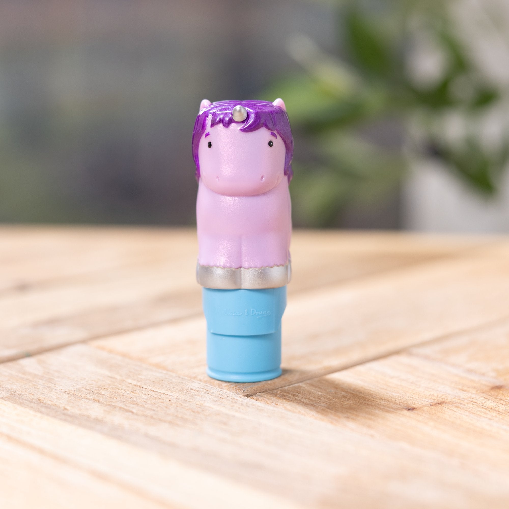 Melissa & Doug Sticker WOW!? Activity Pad & Sticker Stamper - Purple Unicorn - Image 9