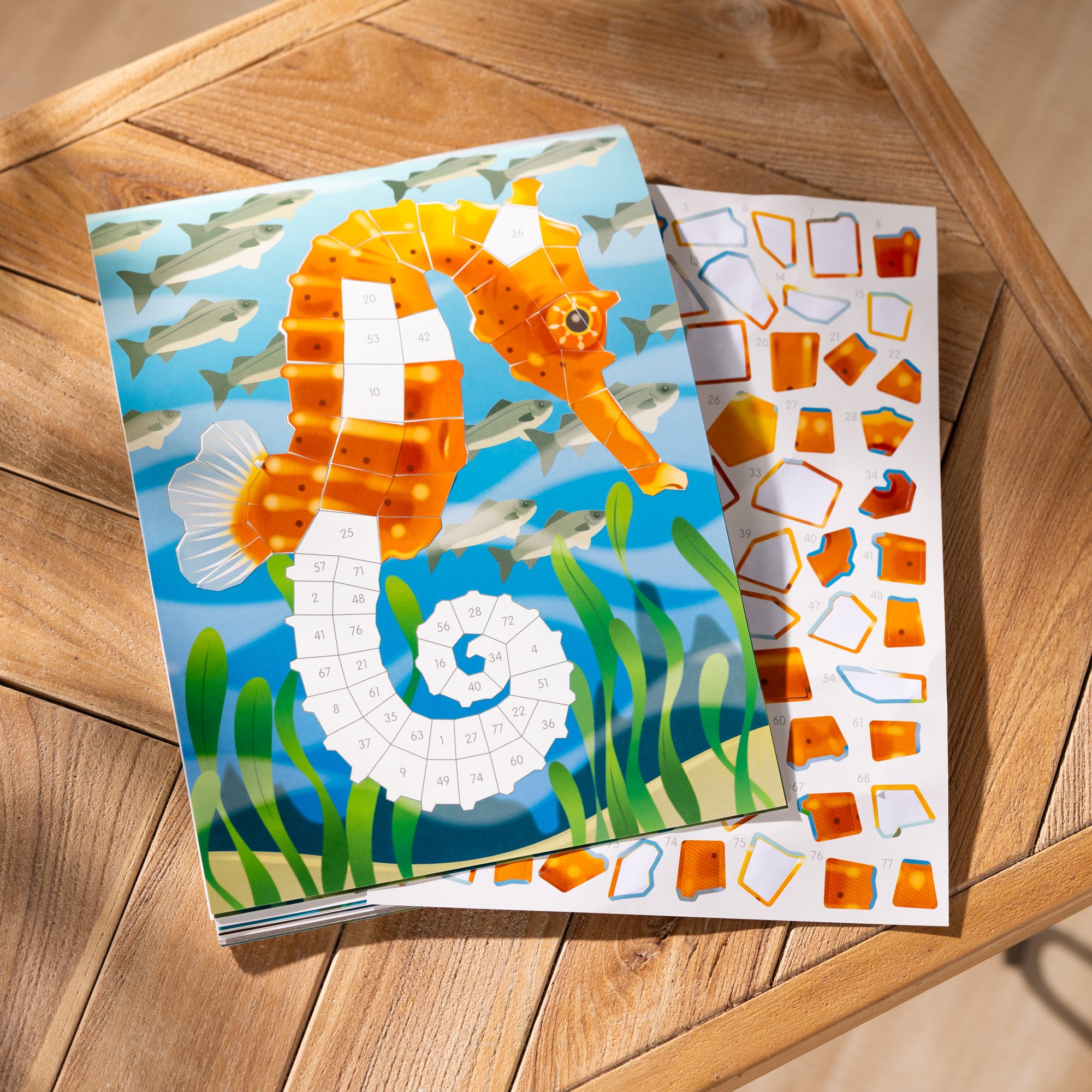 Melissa & Doug Mosaic Sticker Pad - Ocean - Image 9