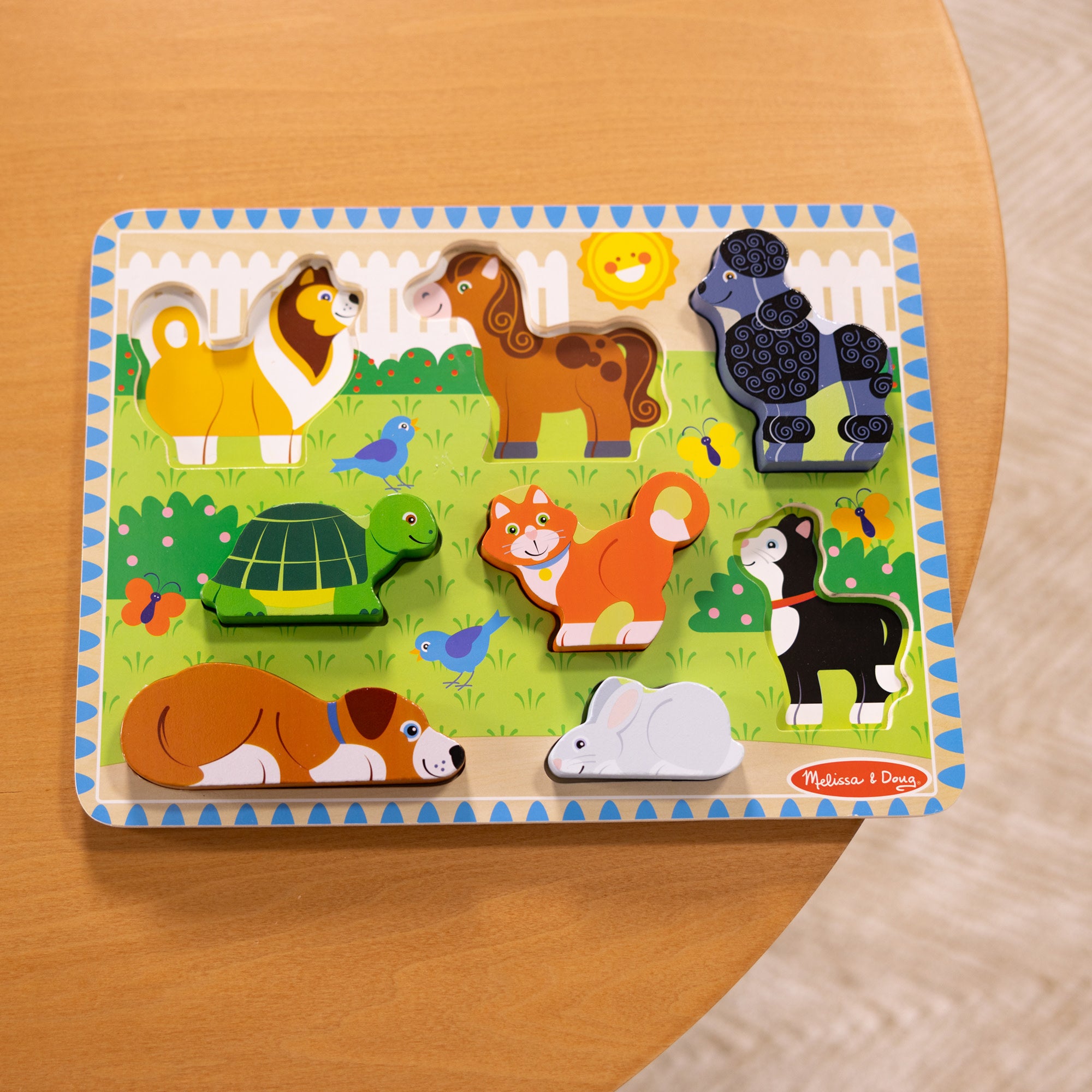 Melissa & Doug Pets Chunky Puzzle - 8 Pieces - Image 9