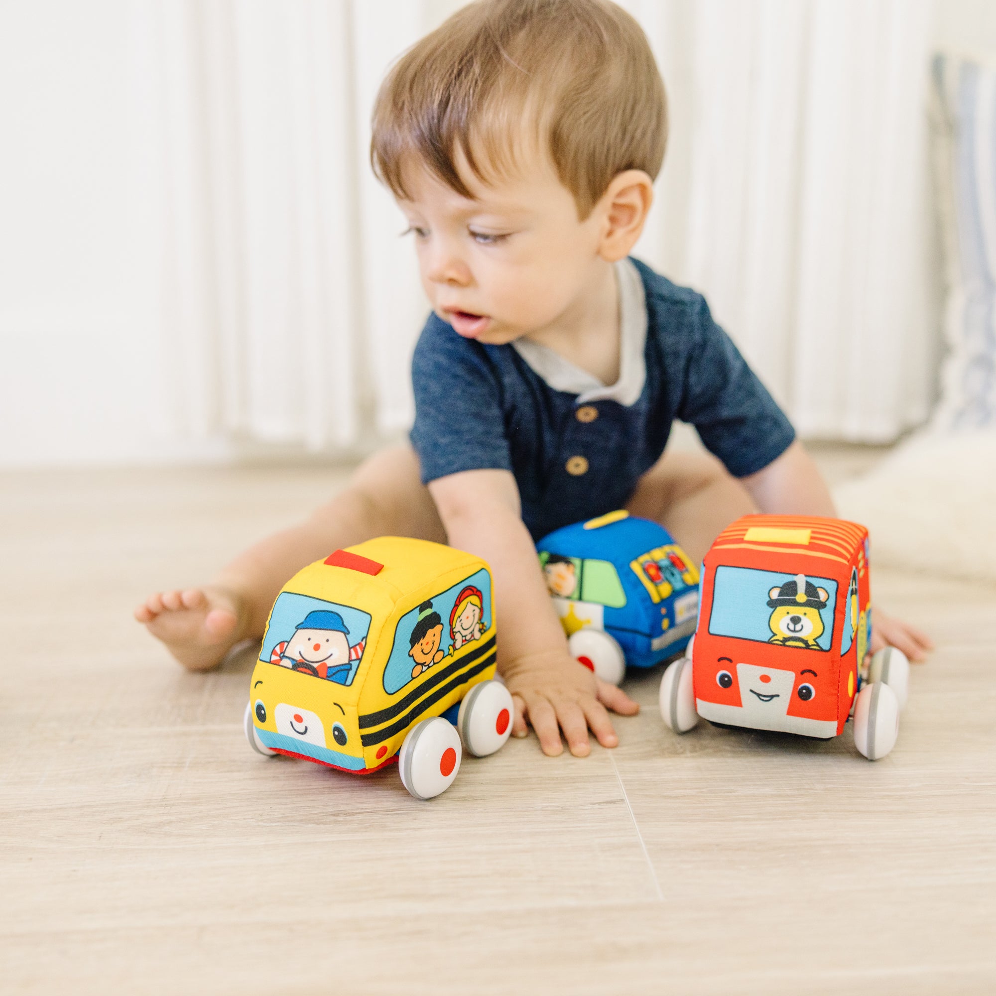 Melissa & Doug K's Kids Pull-Back Vehicles Toy - Image 2