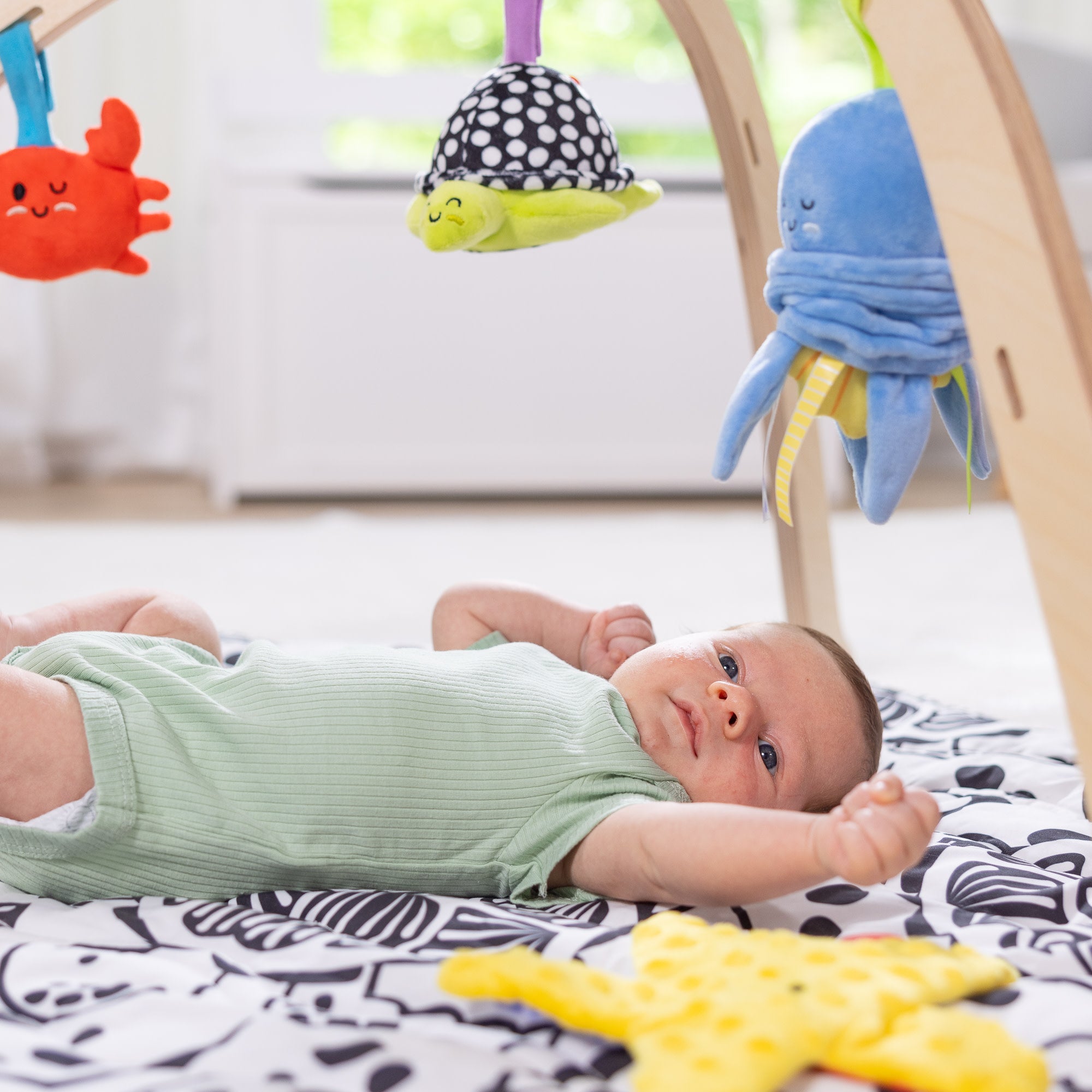 Melissa & Doug Ocean Easy-Fold Play Gym - Image 6
