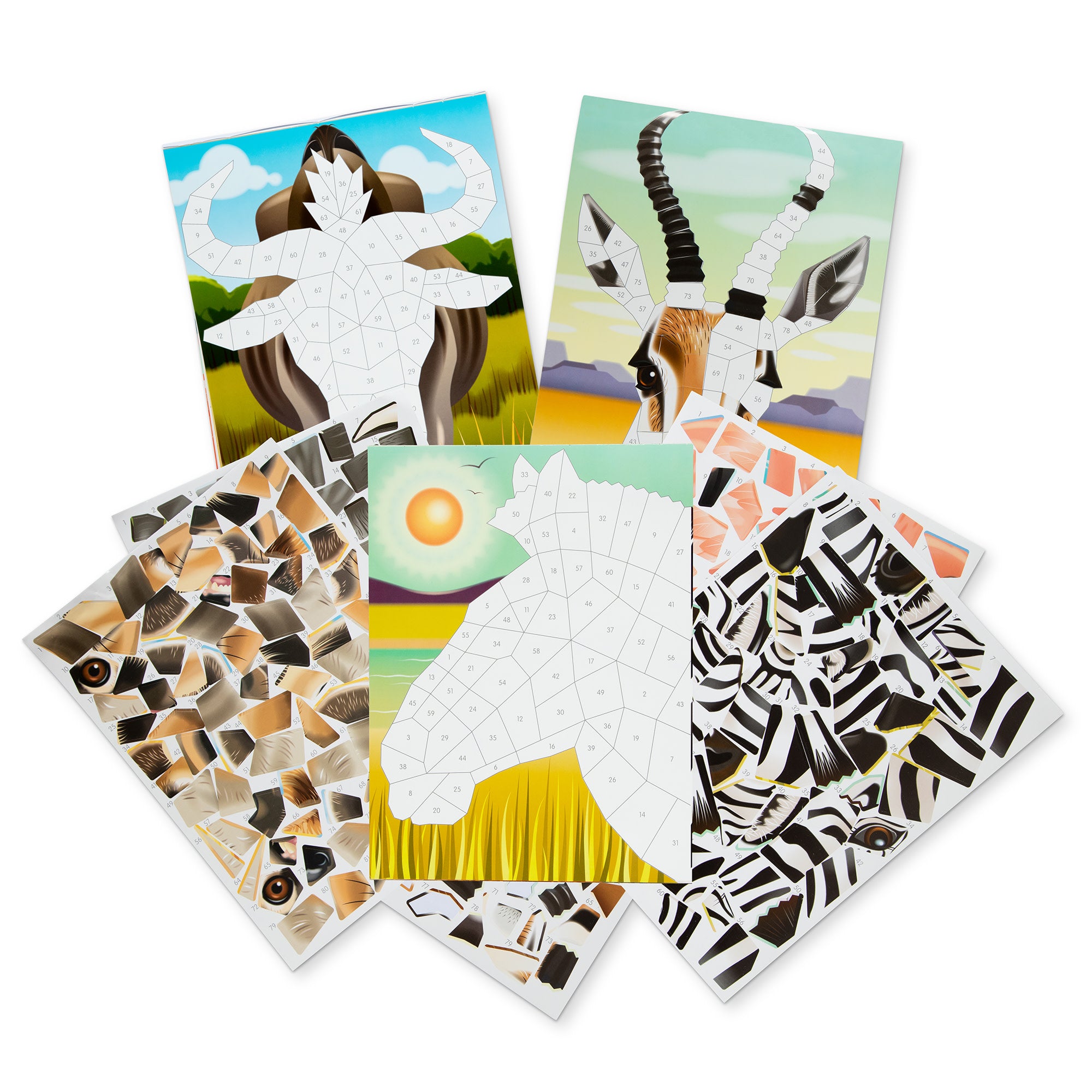 Melissa & Doug Mosaic Sticker Pad - Safari - Image 4