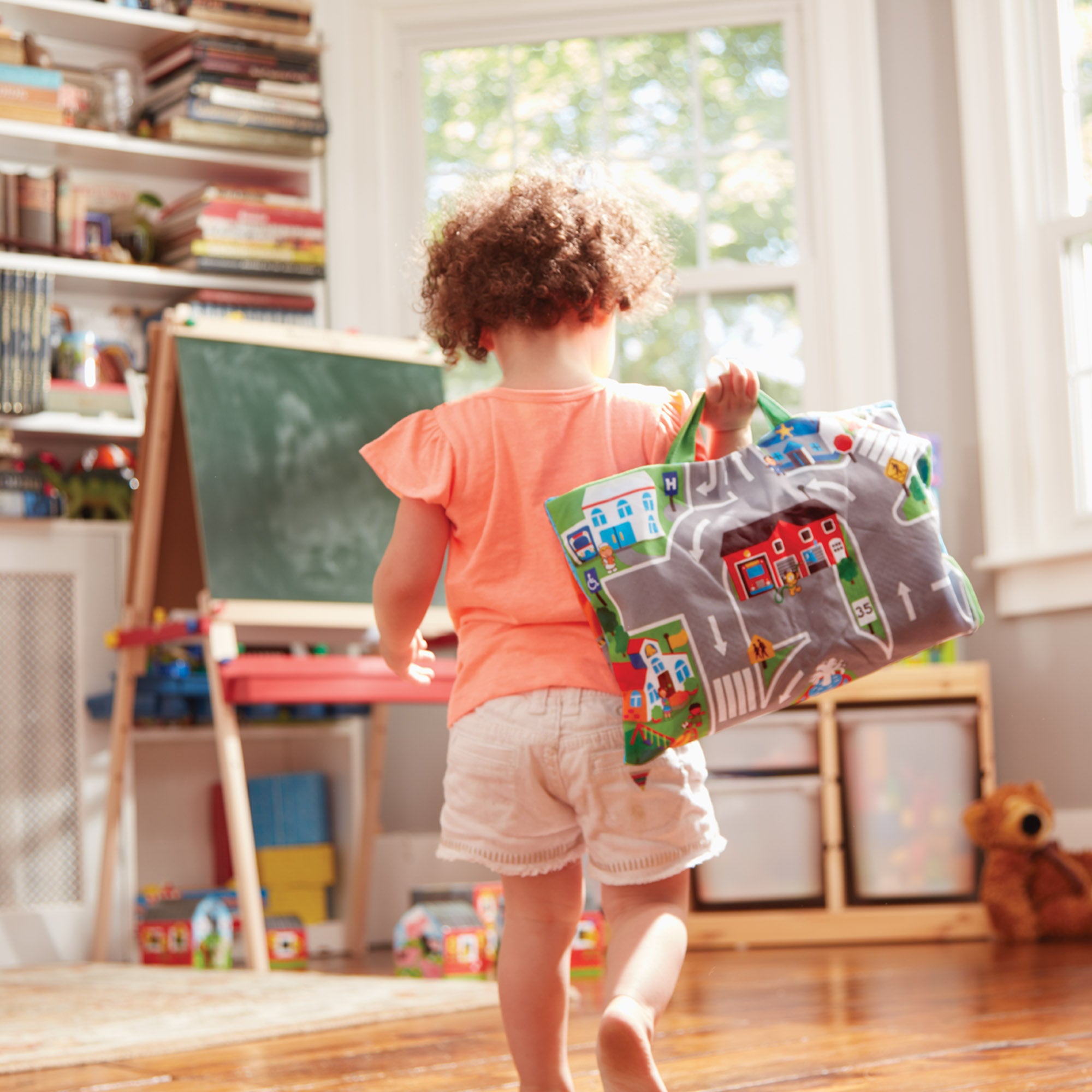Melissa & Doug Take-Along Town Play Mat - Image 8