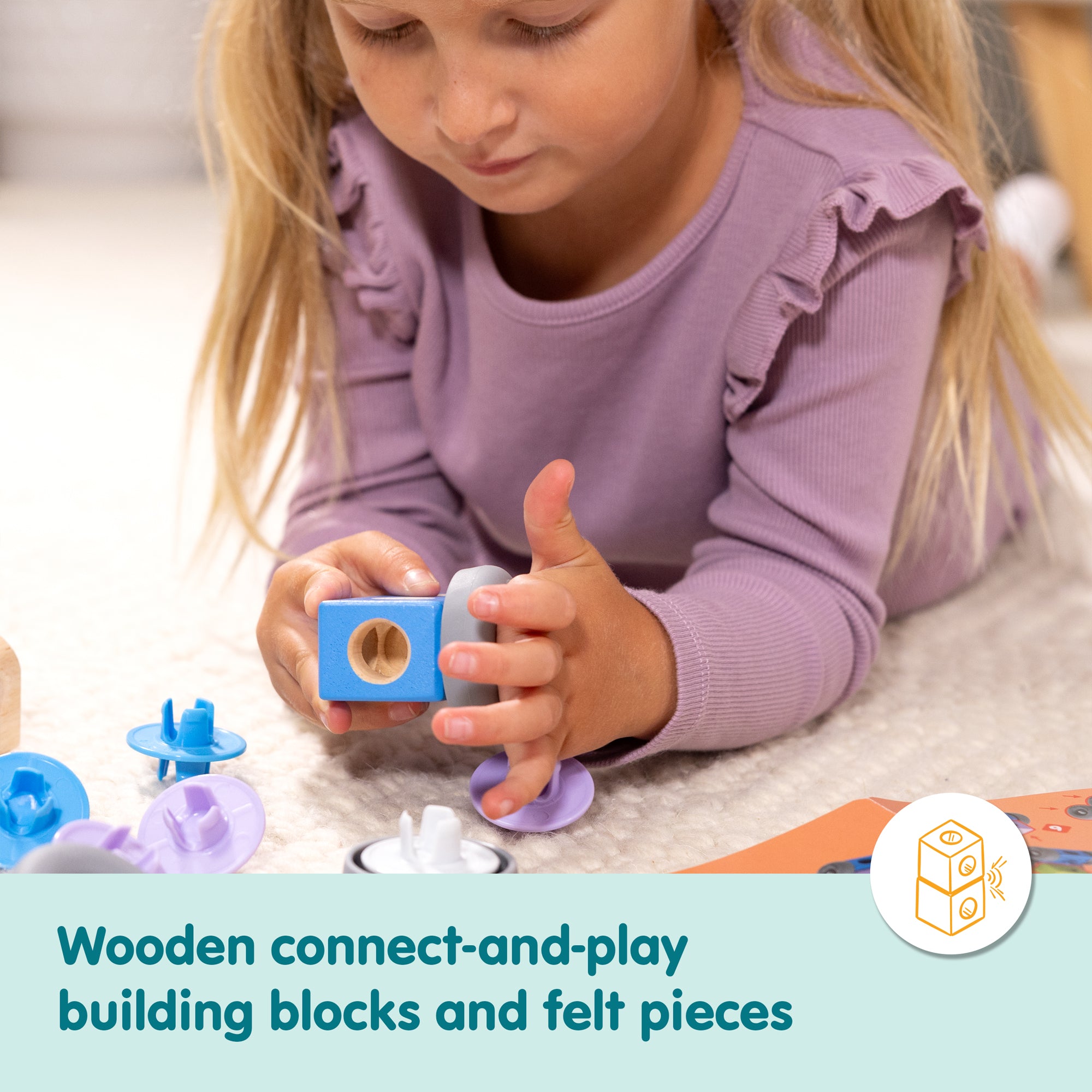 Melissa & Doug Blockables? All Around Town Gift Bundle - Image 9