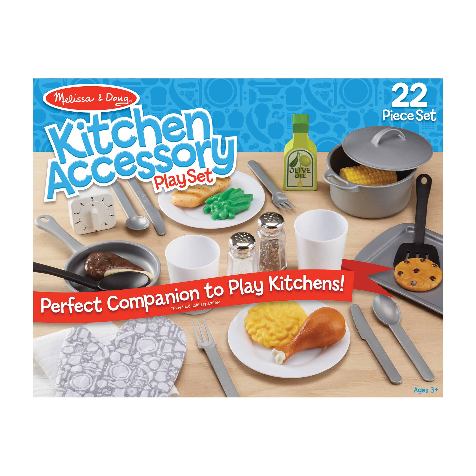 Melissa & Doug Kitchen Accessory Play Set - Image 3