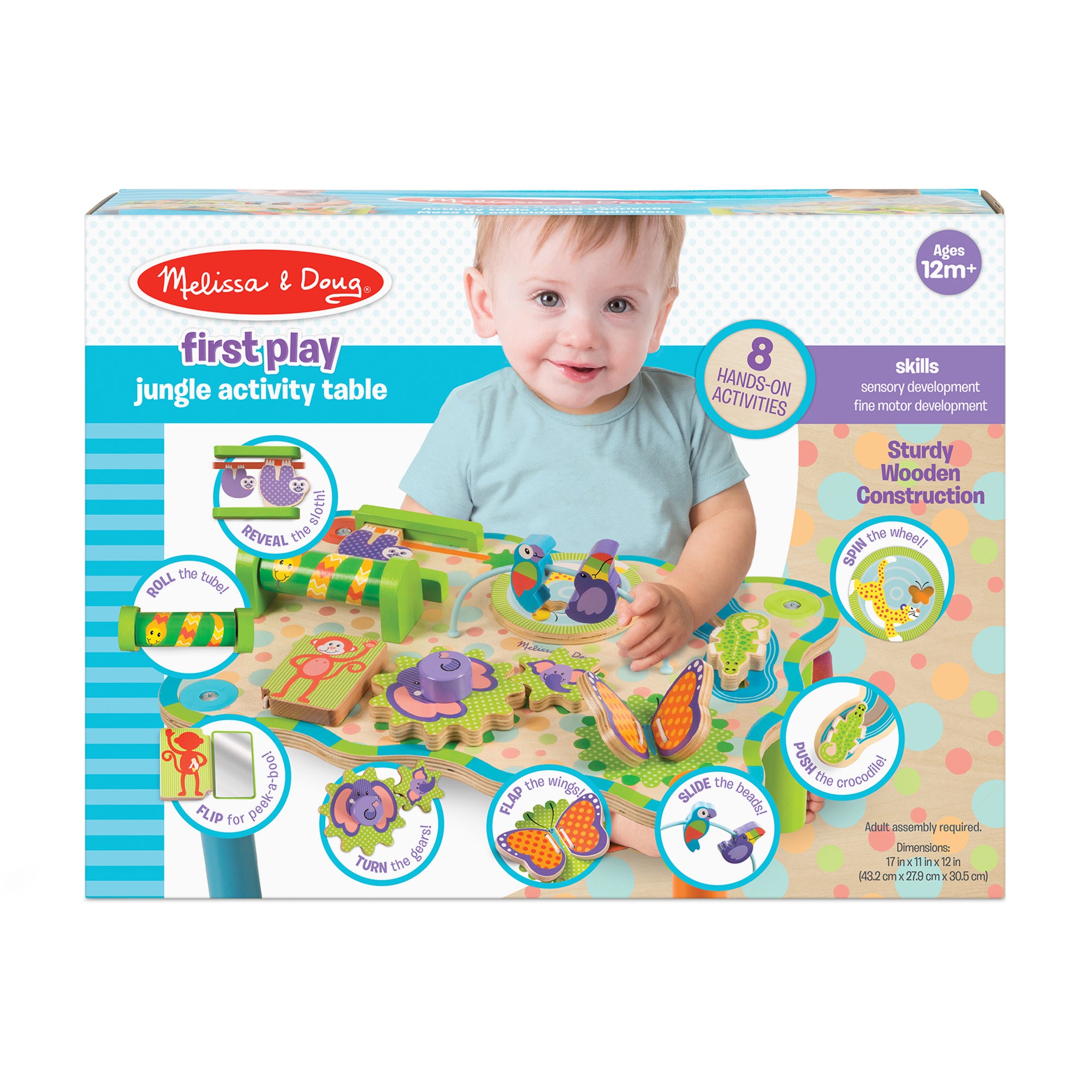 Melissa & Doug First Play Jungle Activity Table - Image 3