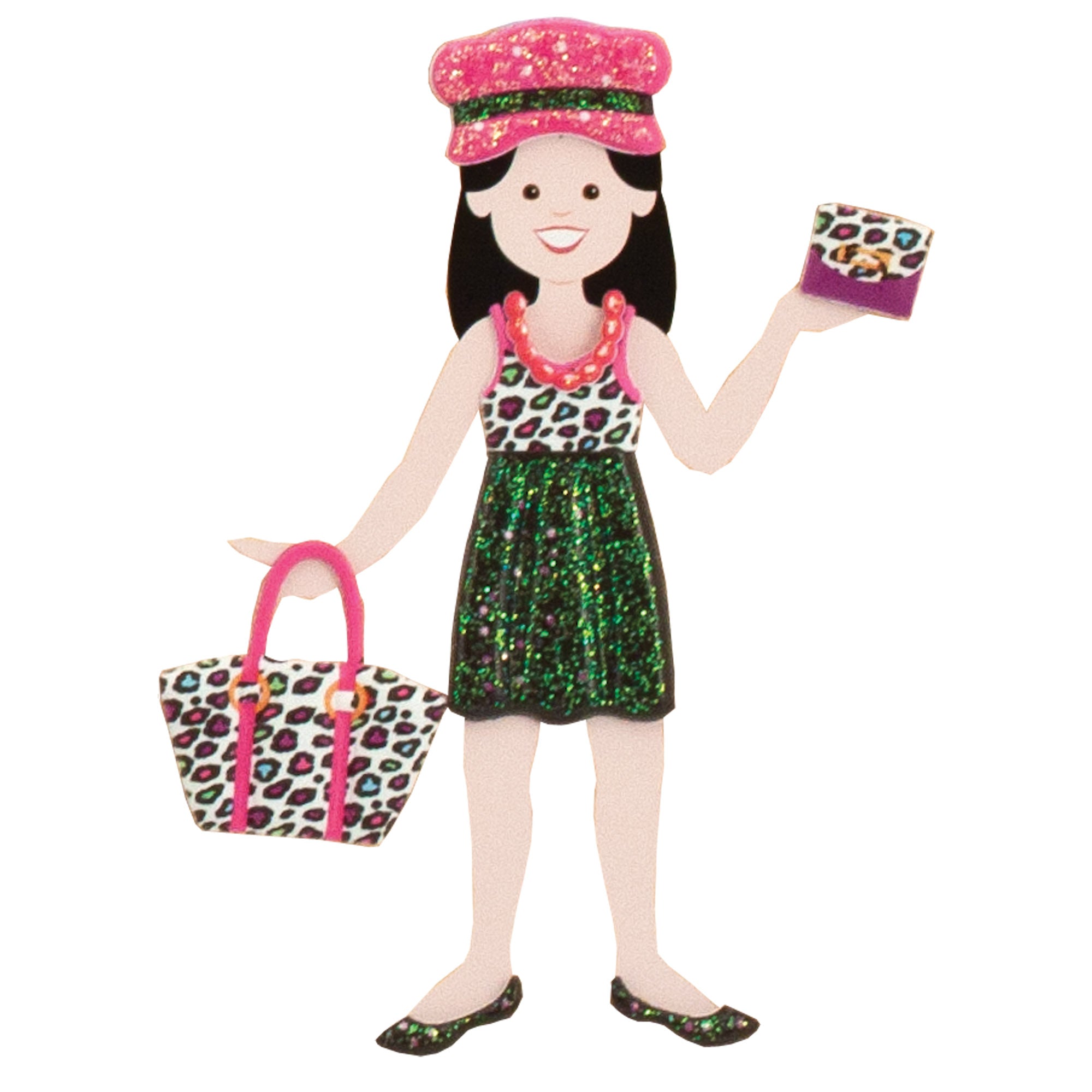 Melissa & Doug Puffy Sticker Activity Book - Day of Glamour - Image 6