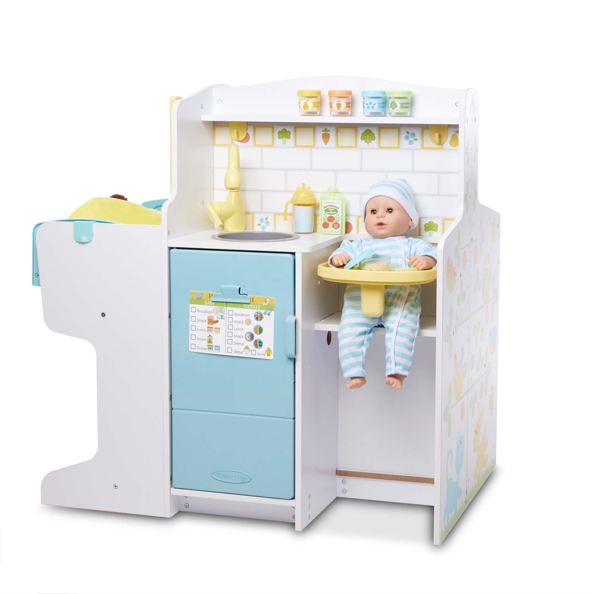 Melissa & Doug Mine to Love Baby Care Activity Center - Image 4