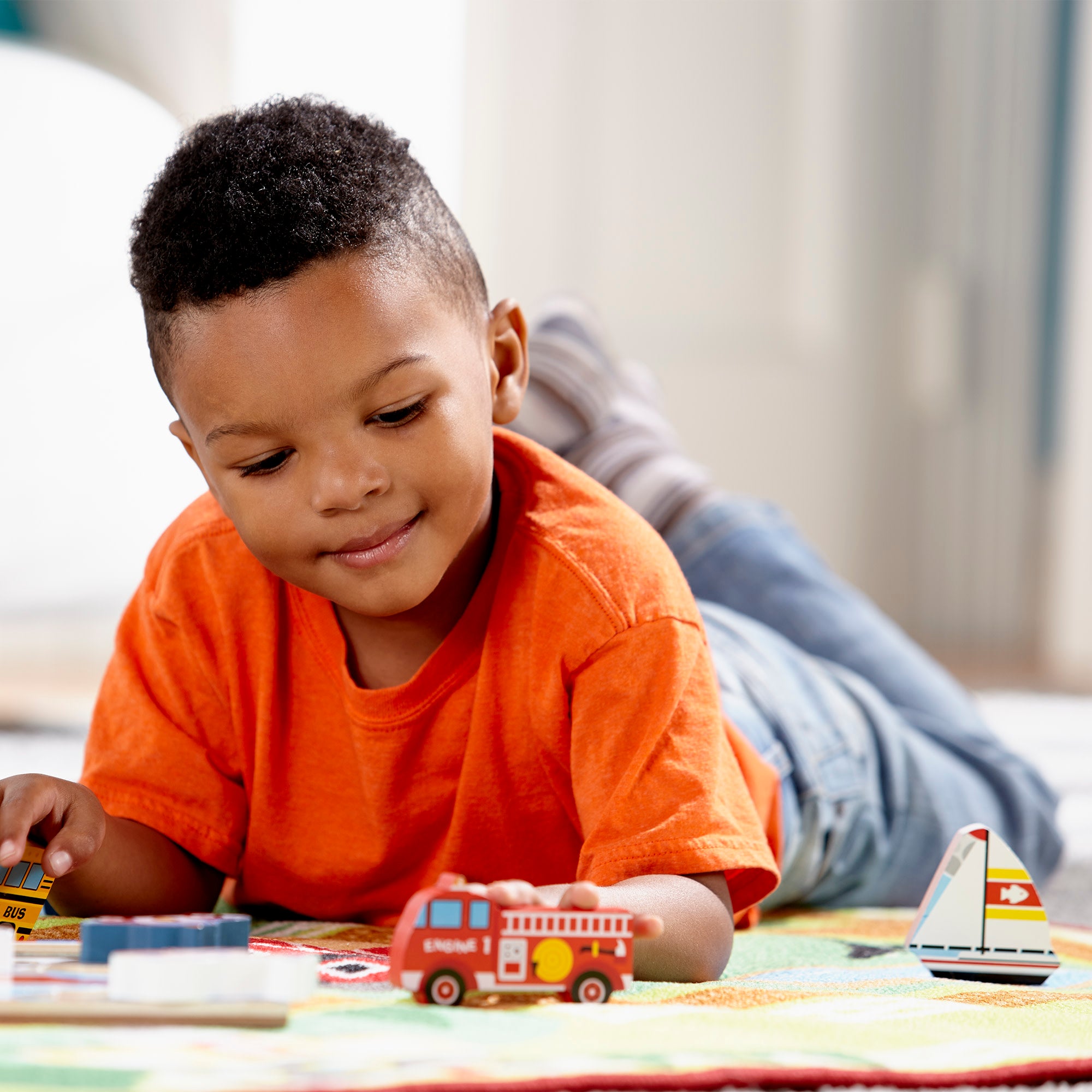 Melissa & Doug Vehicles Chunky Puzzle - 9 Pieces - Image 6