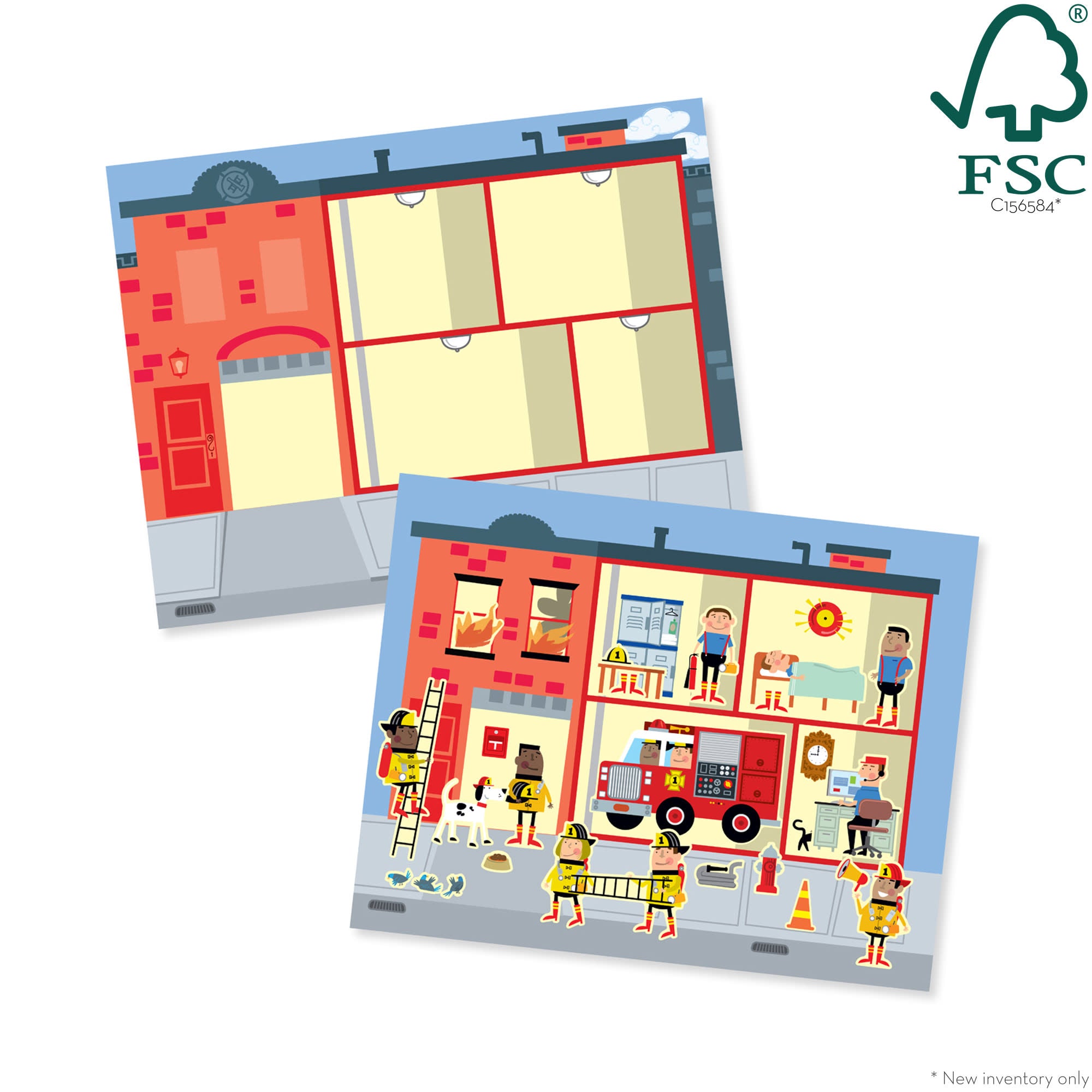 Melissa & Doug Reusable Sticker Pad - My Town - Image 3