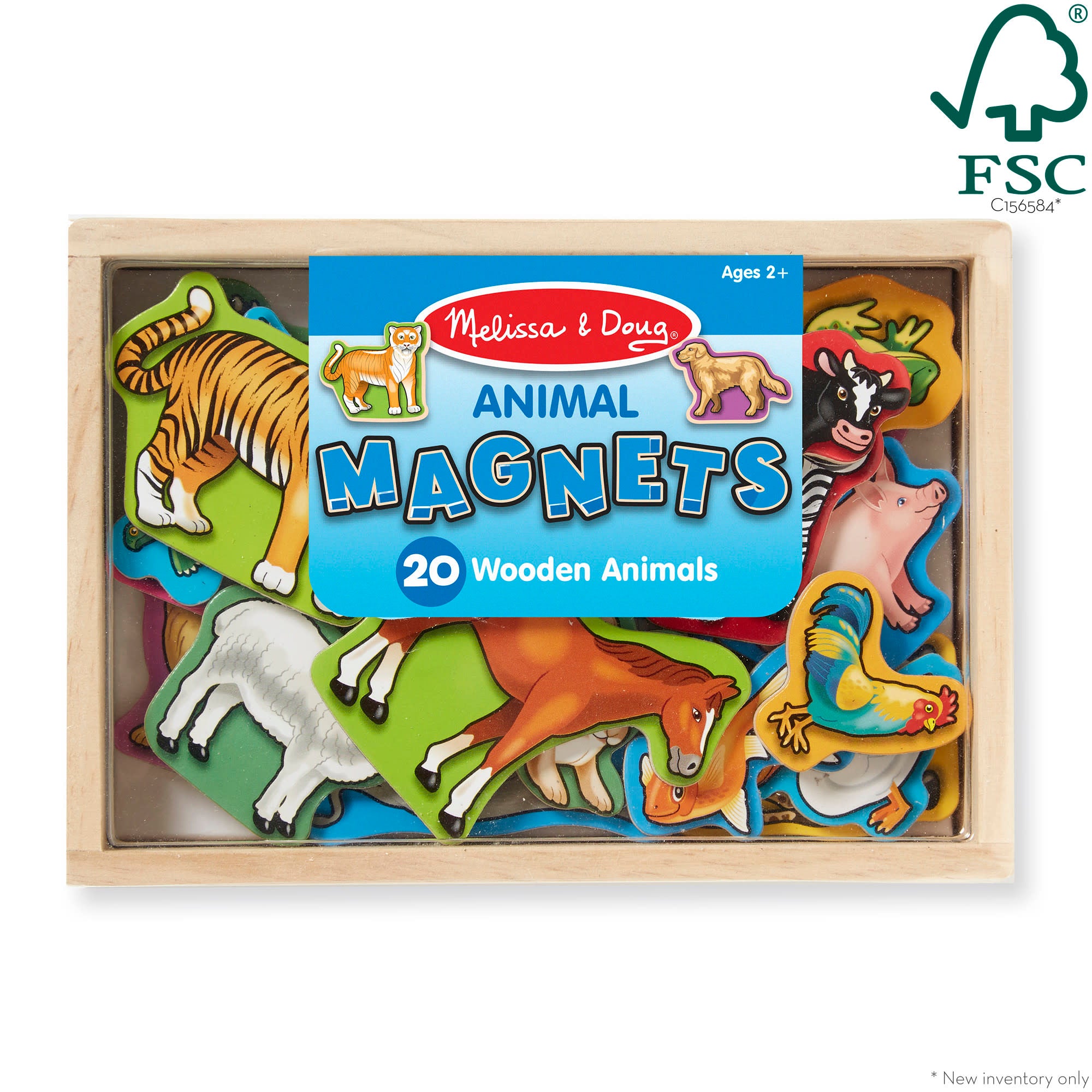 Melissa & Doug Wooden Animal Magnets - Image 3