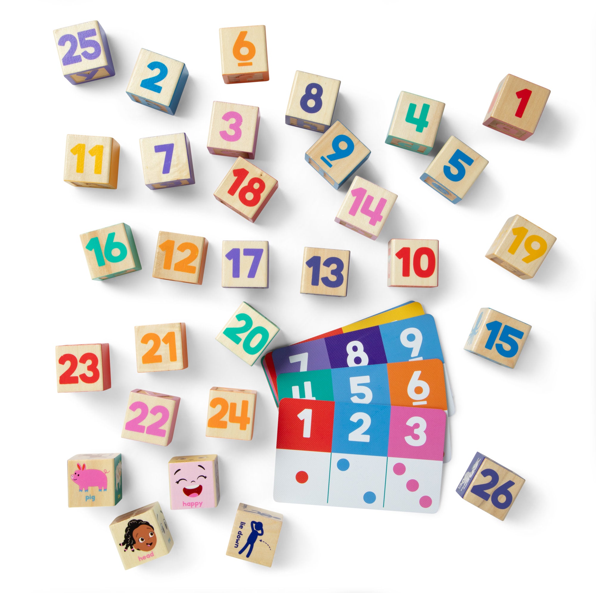 Melissa & Doug Ms. Rachel? Wooden Learning Blocks - Image 4