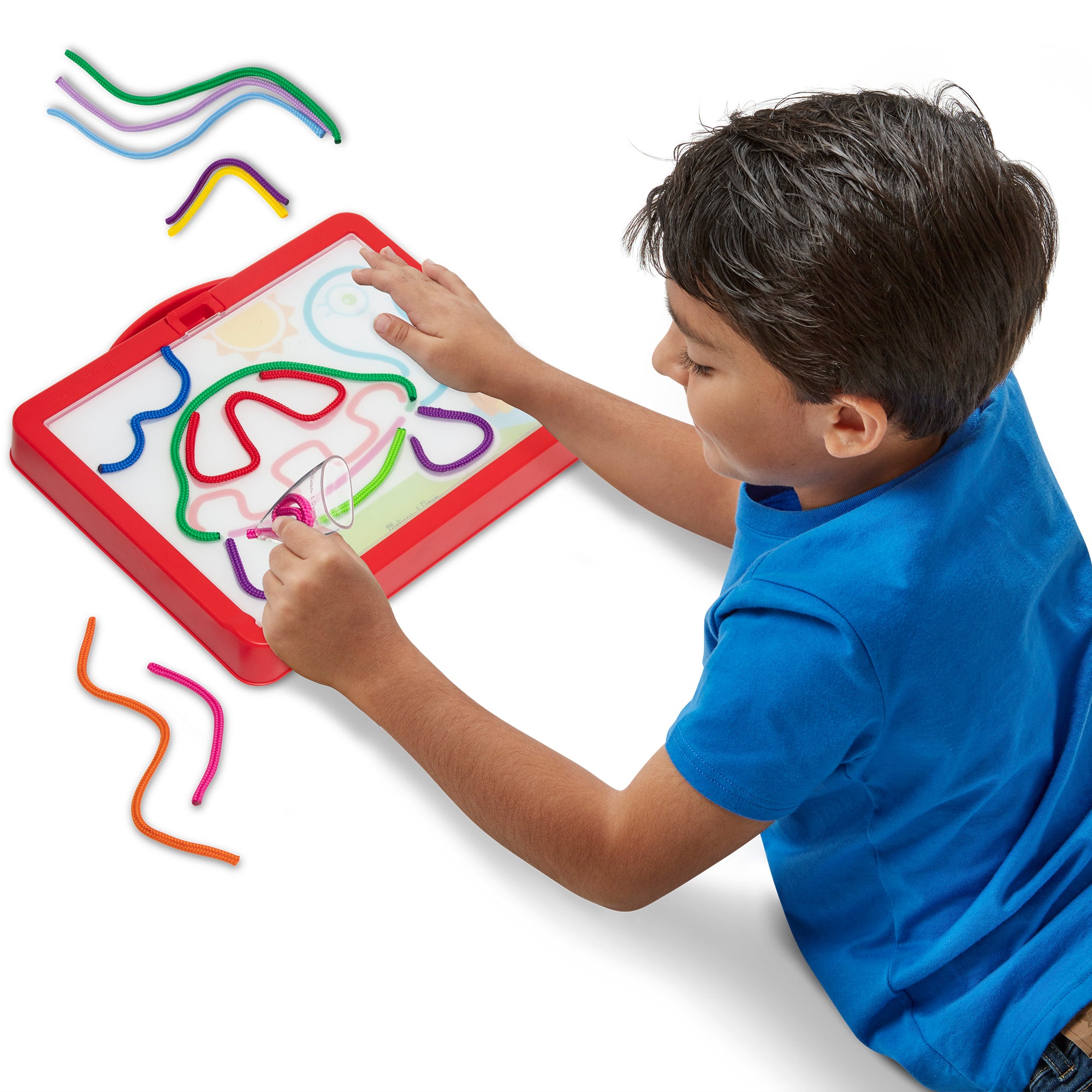 Melissa & Doug Rainbow Cord Picture and Pattern Maker - Image 8