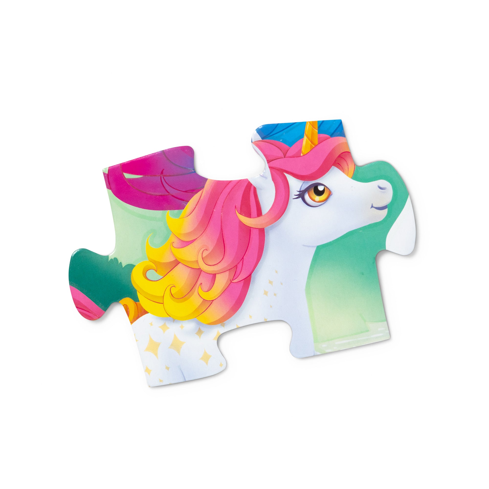 Melissa & Doug Glow-in-the-Dark Unicorn Floor Puzzle - 48 Pieces - Image 4
