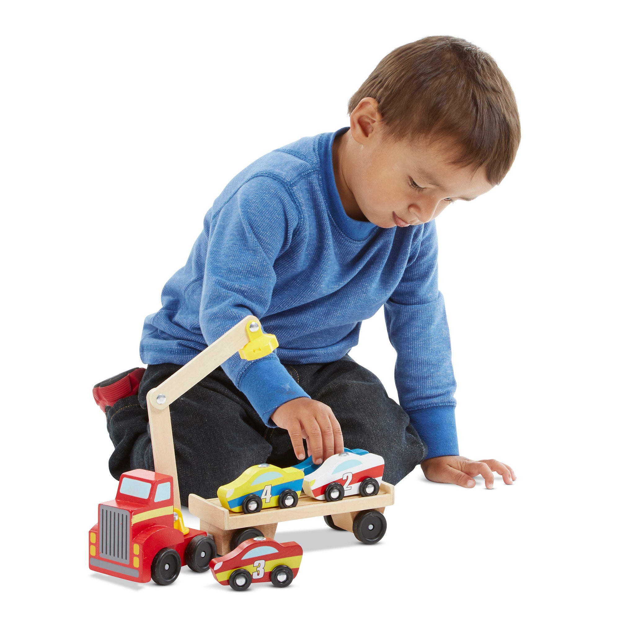 Melissa & Doug Magnetic Car Loader - Image 8