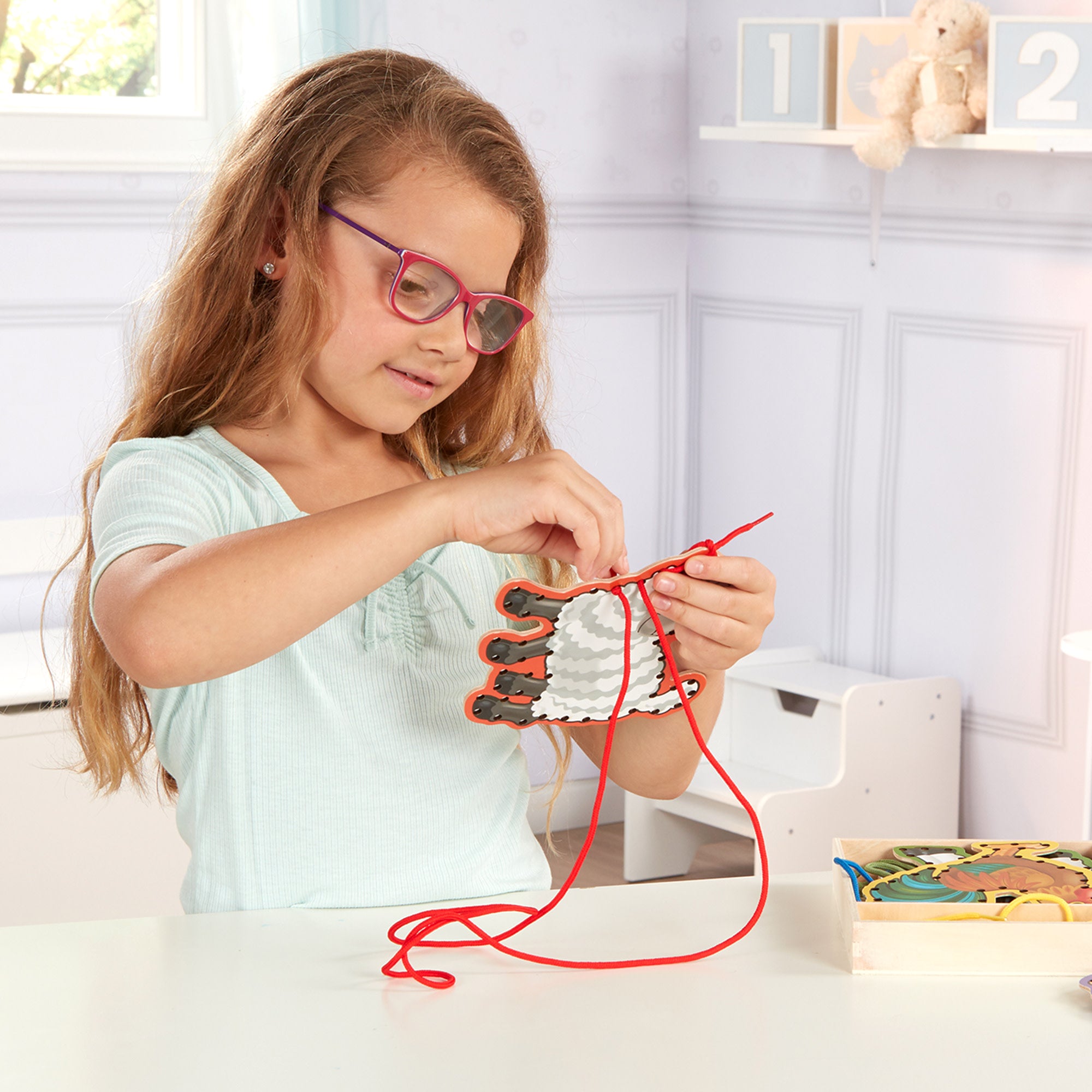 Melissa & Doug Lace & Trace Farm - Image 2