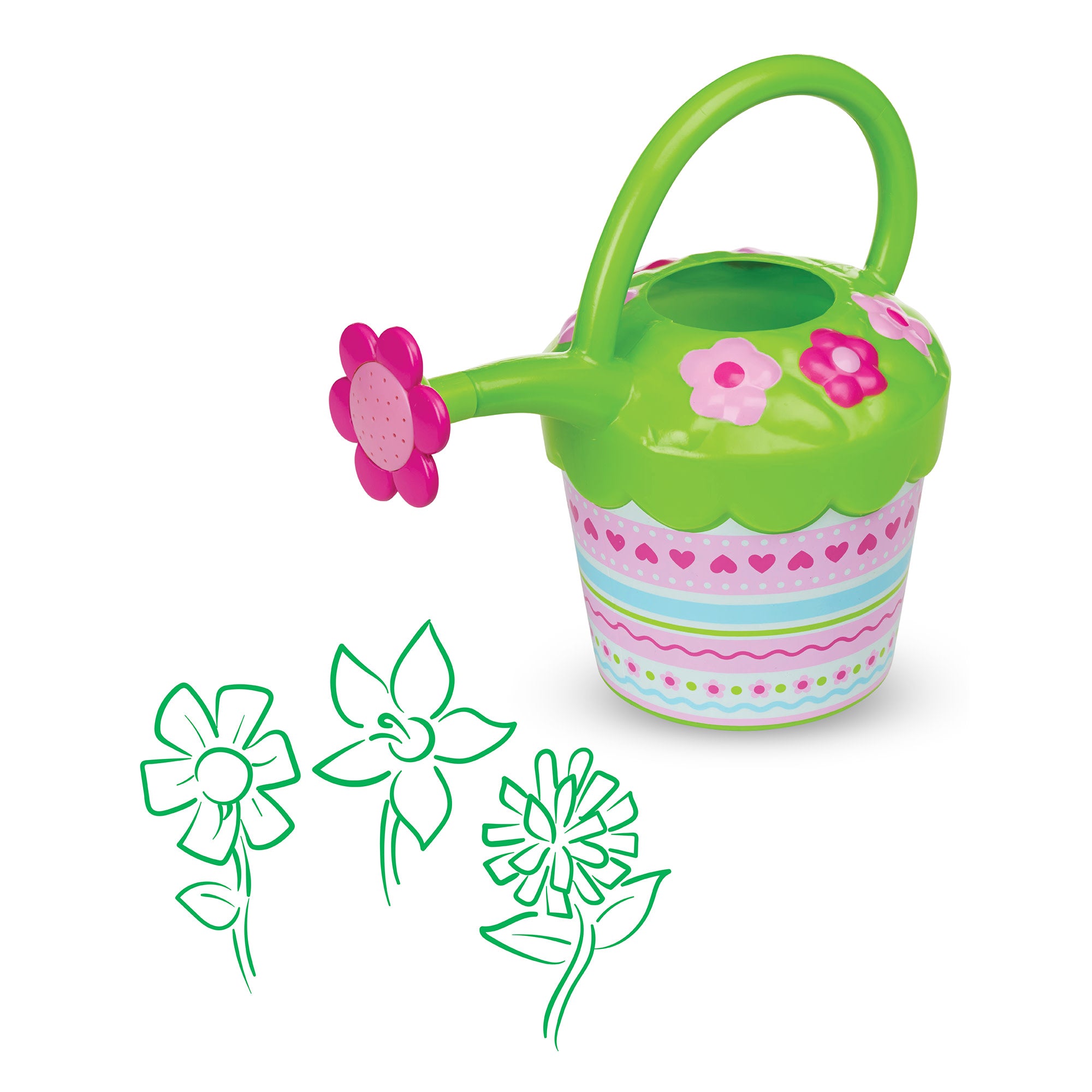 Melissa & Doug Pretty Petals Watering Can - Image 9