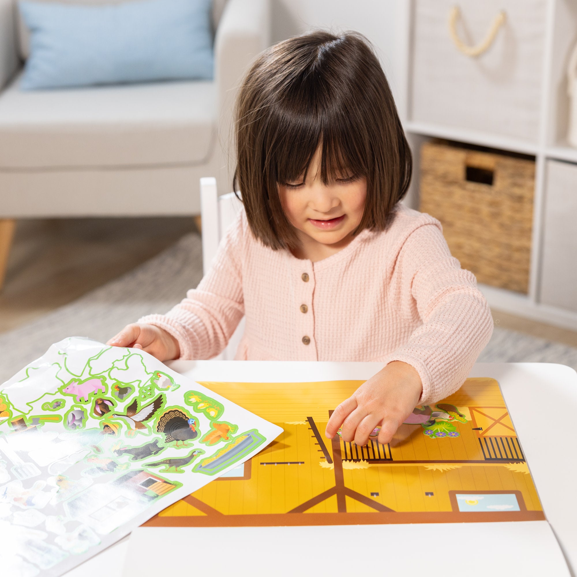 Melissa & Doug Reusable Sticker Pad - Farm - Image 8