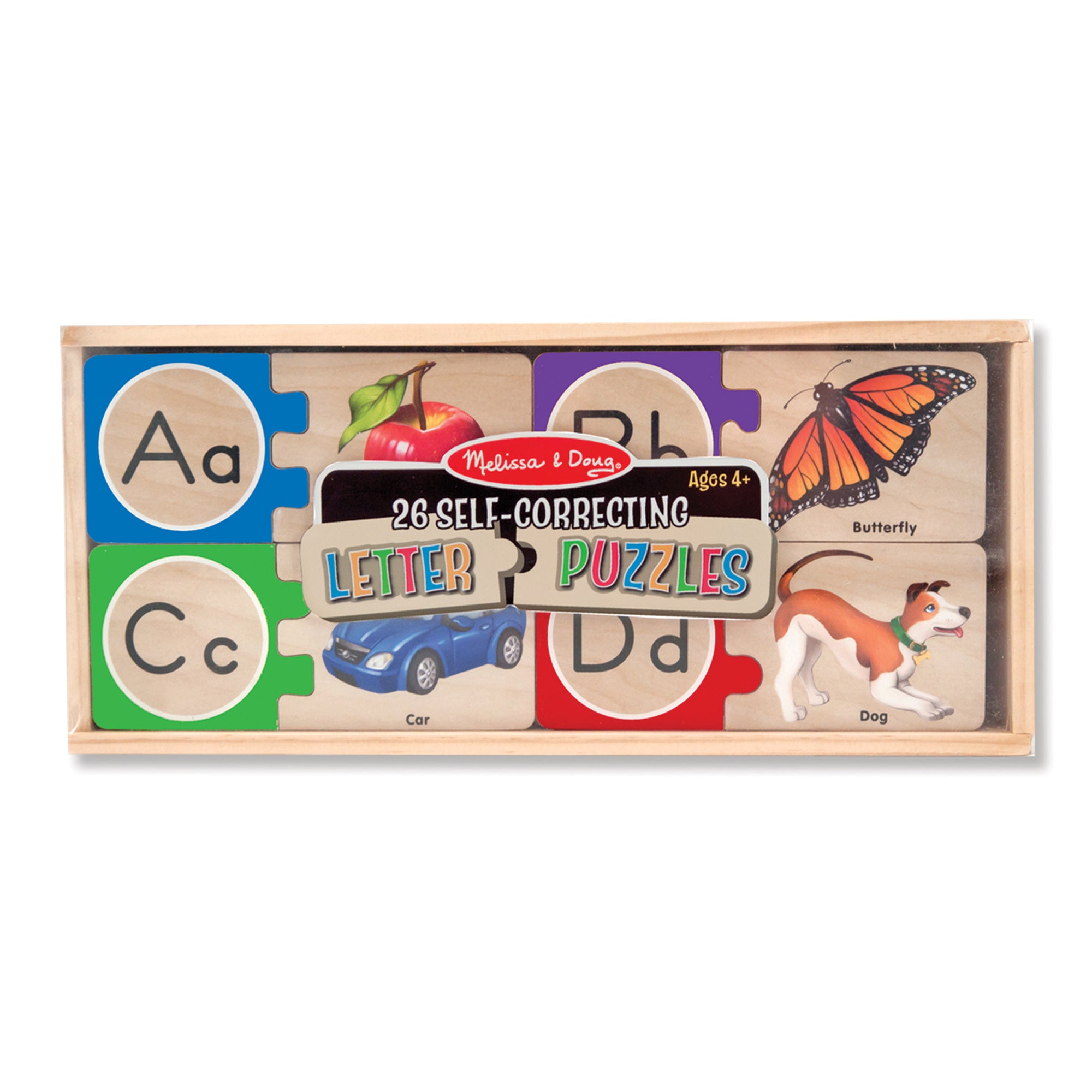 Melissa & Doug Self-Correcting Letter Puzzles - Image 3