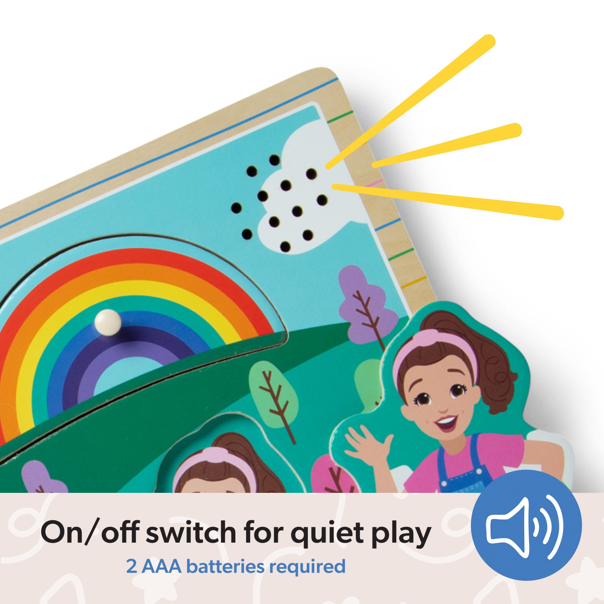 Melissa & Doug Ms. Rachel? Wooden Song Puzzle ?C 6 Pieces - Image 10