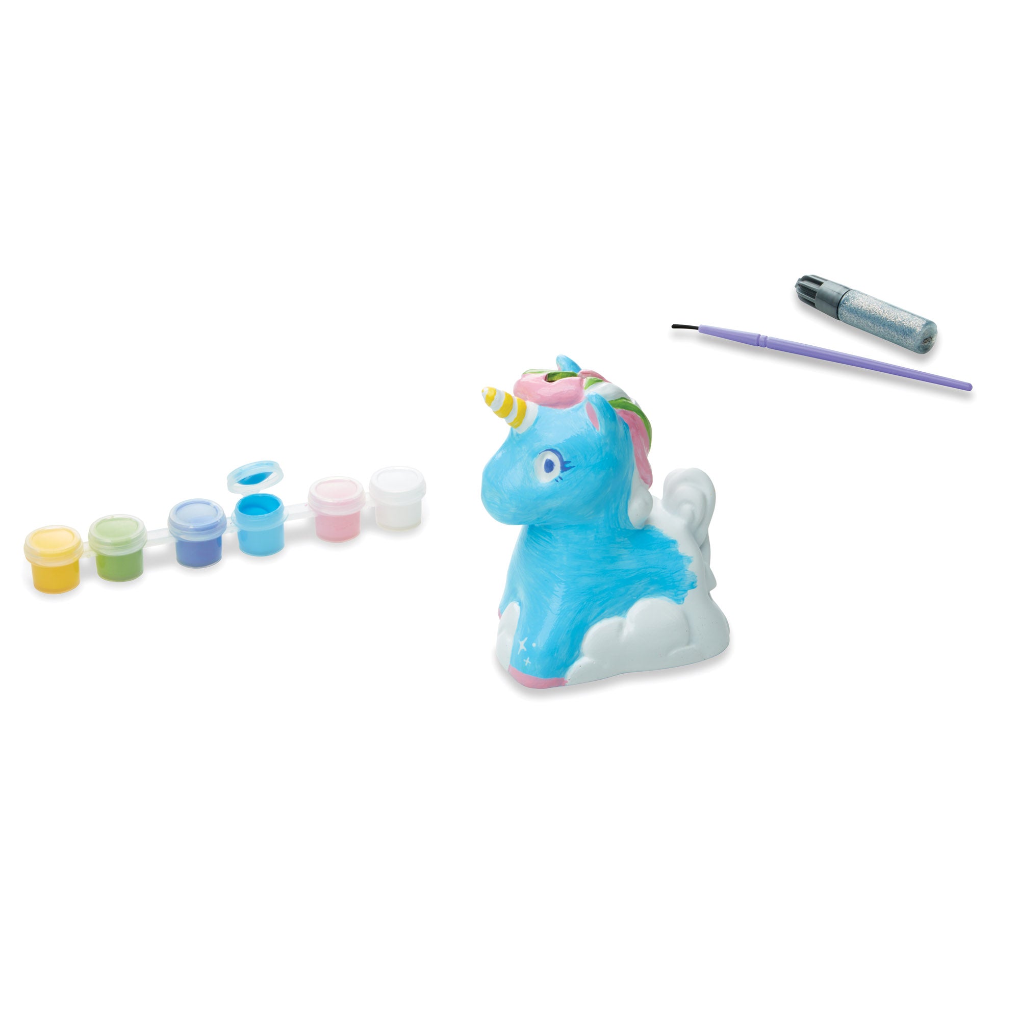 Melissa & Doug Created by Me! Unicorn Bank Craft Kit - Image 4