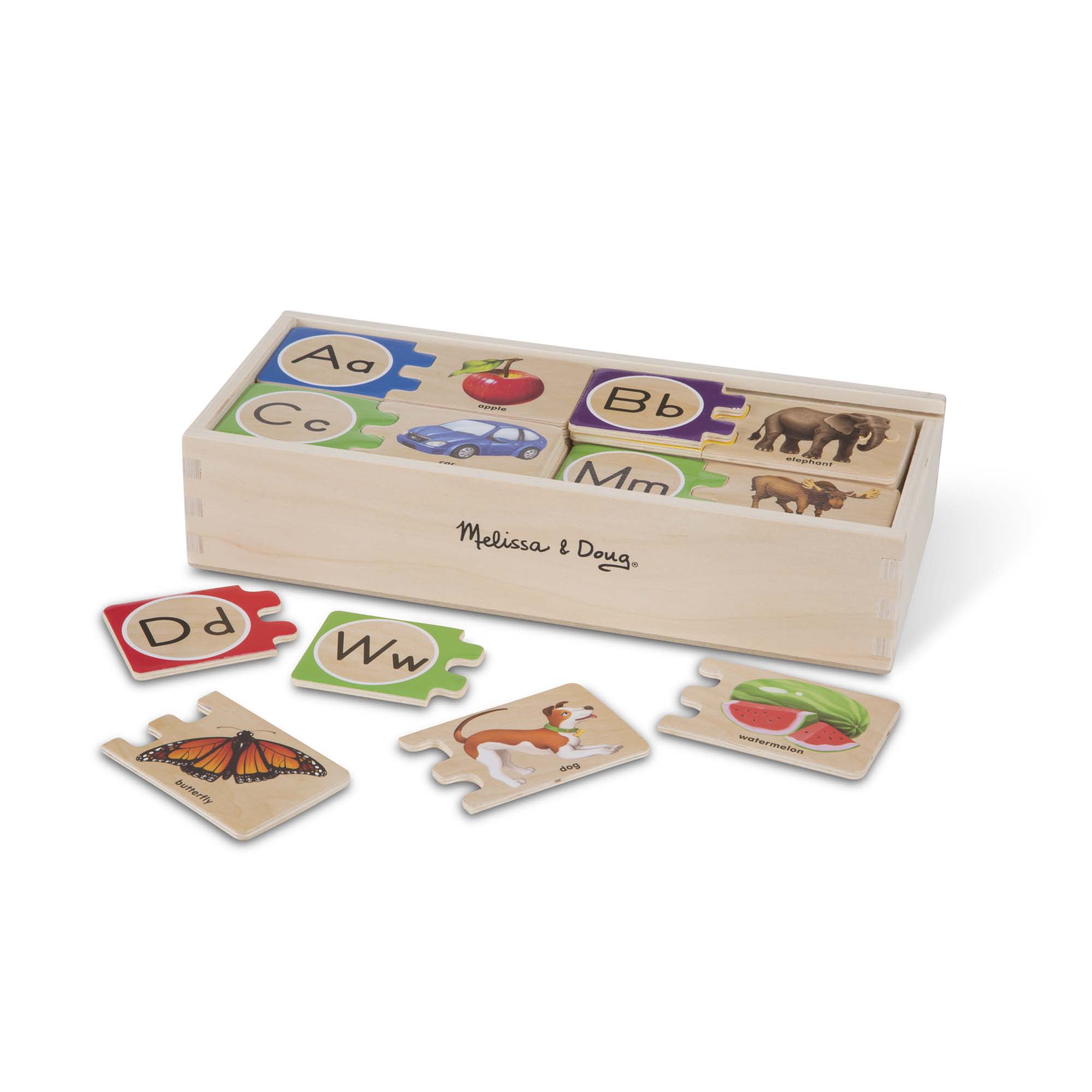 Melissa & Doug Self-Correcting Letter Puzzles - Image 4
