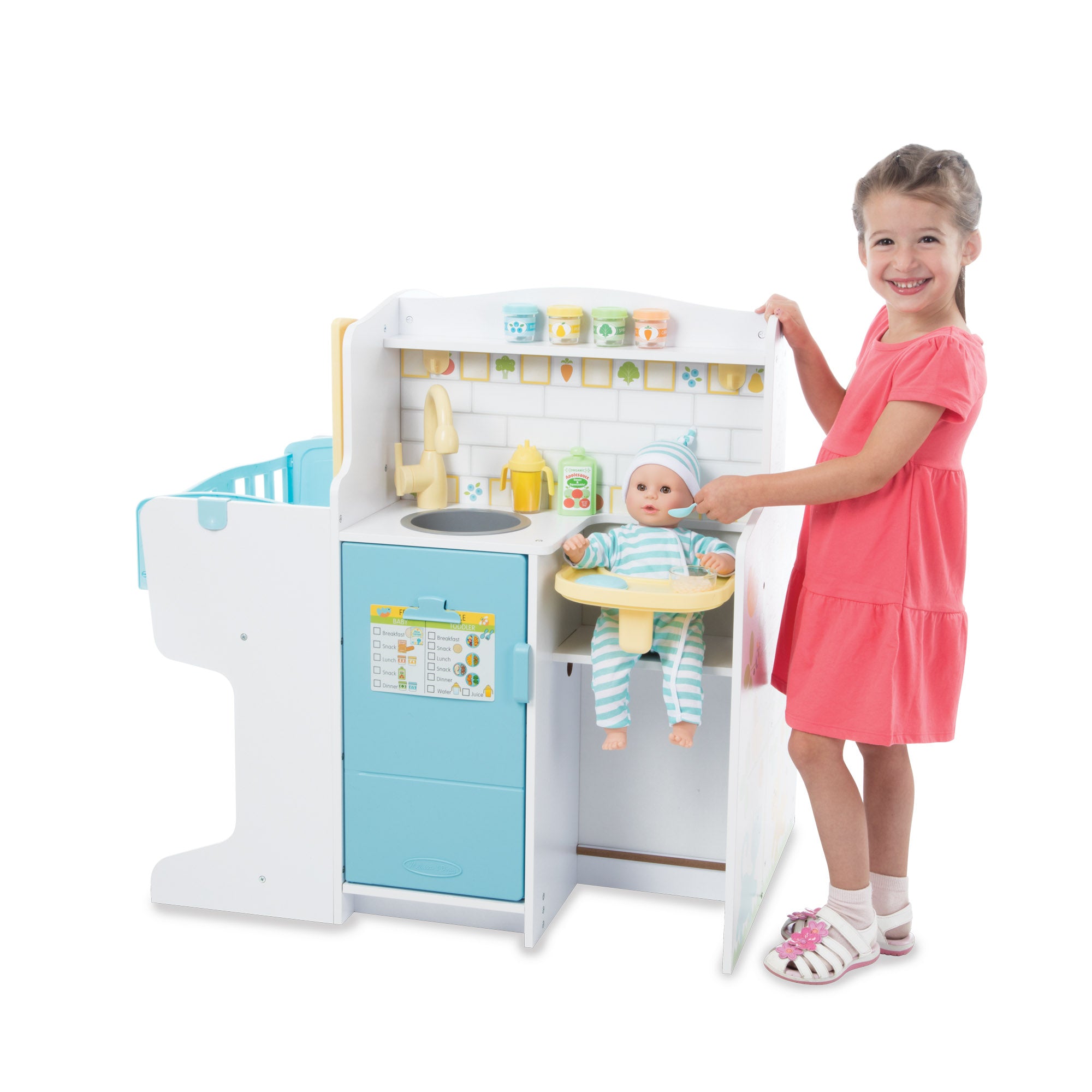 Melissa & Doug Mine to Love Baby Care Activity Center - Image 9