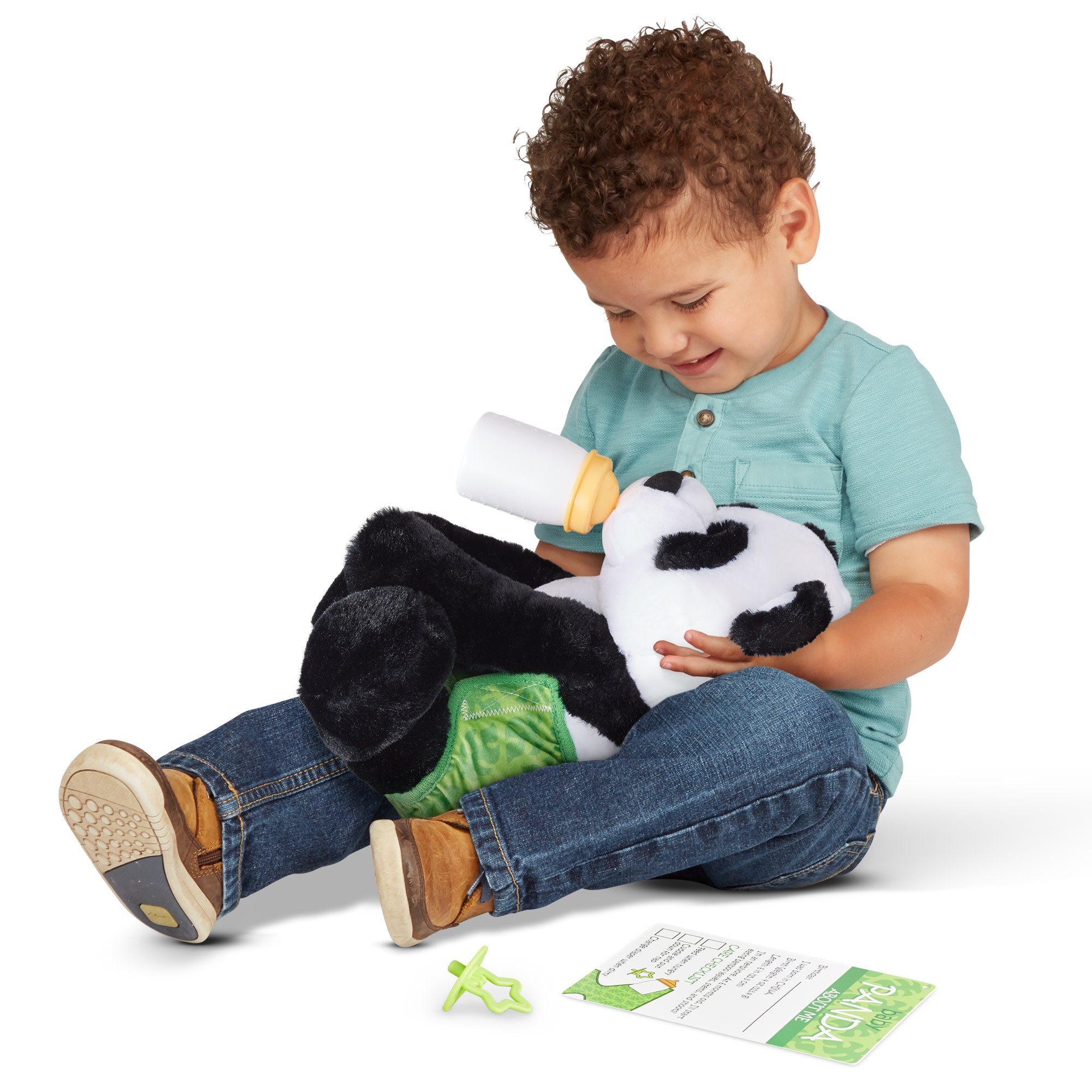 Melissa & Doug Baby Panda Stuffed Animal - Image 8