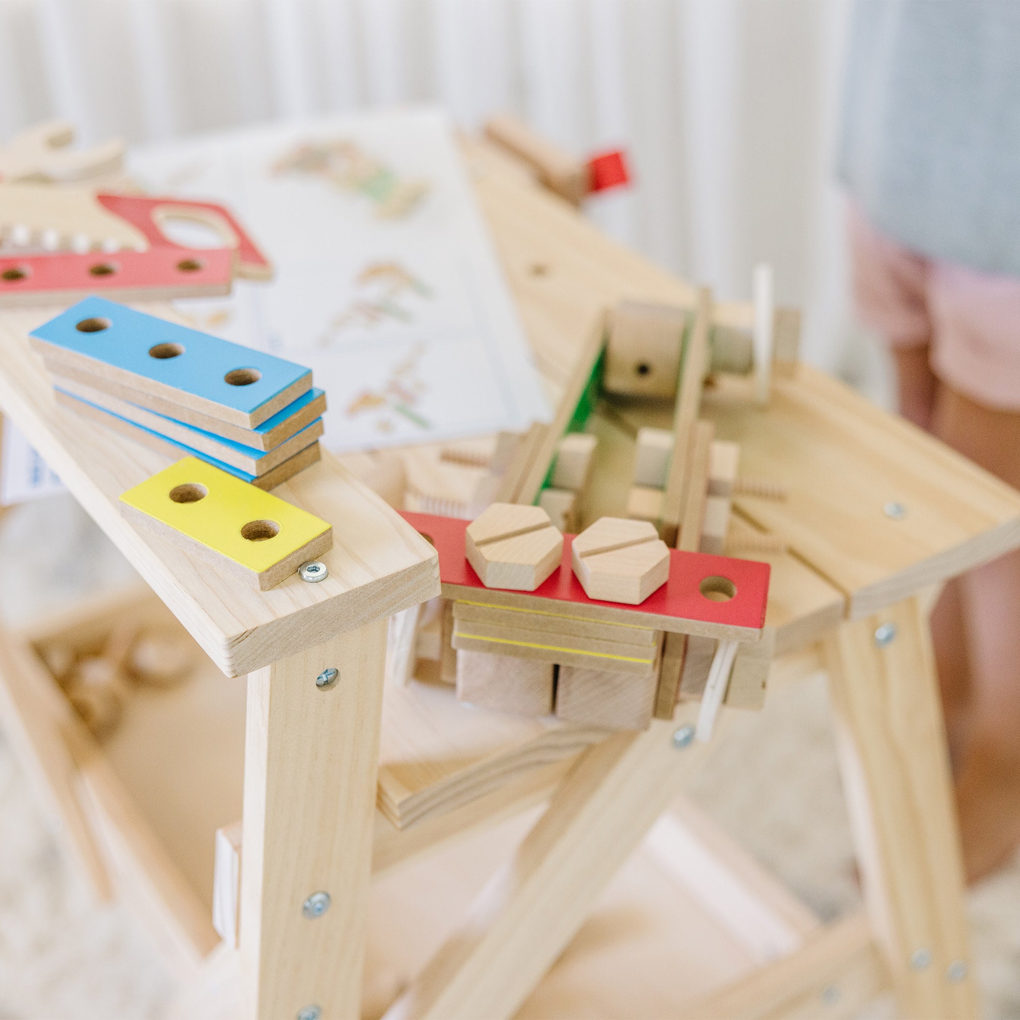 Melissa & Doug Wooden Project Workbench - Image 9