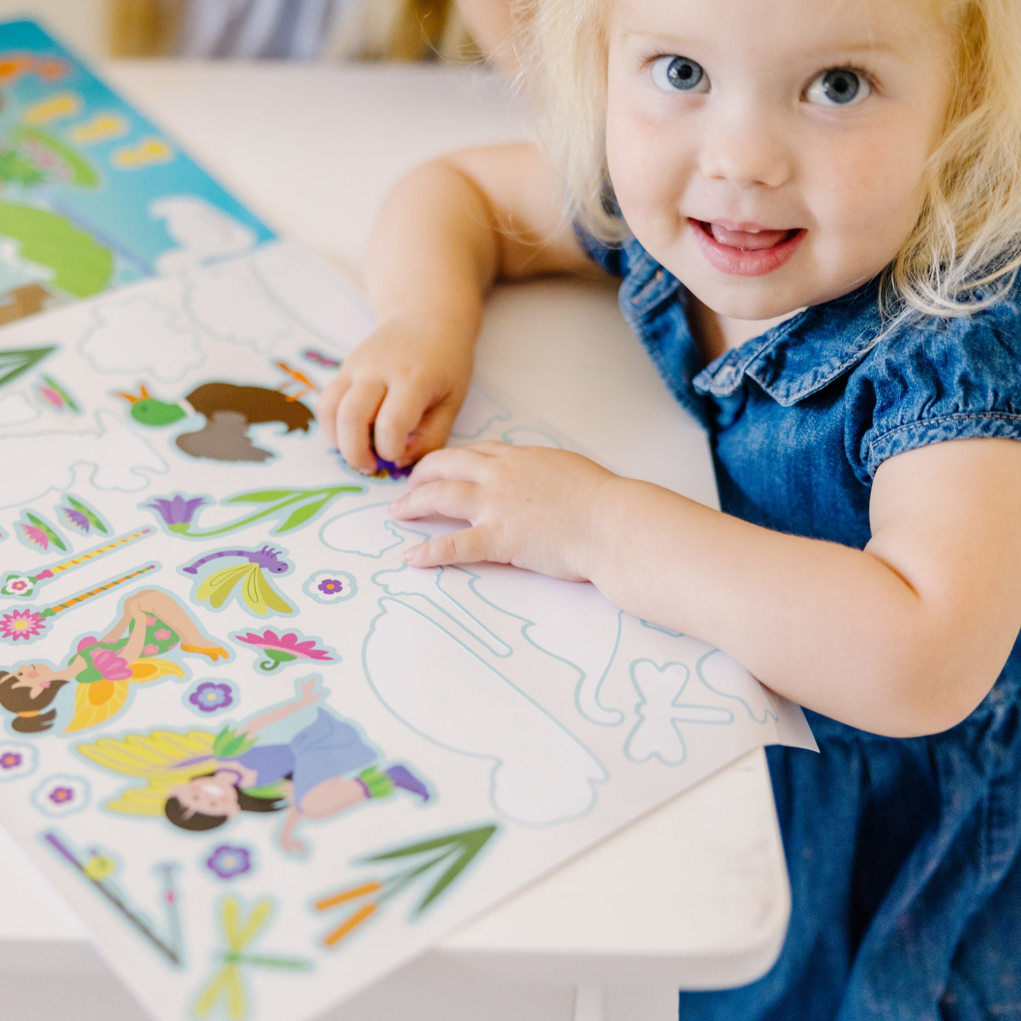 Melissa & Doug Reusable Sticker Pad - Fairies - Image 6