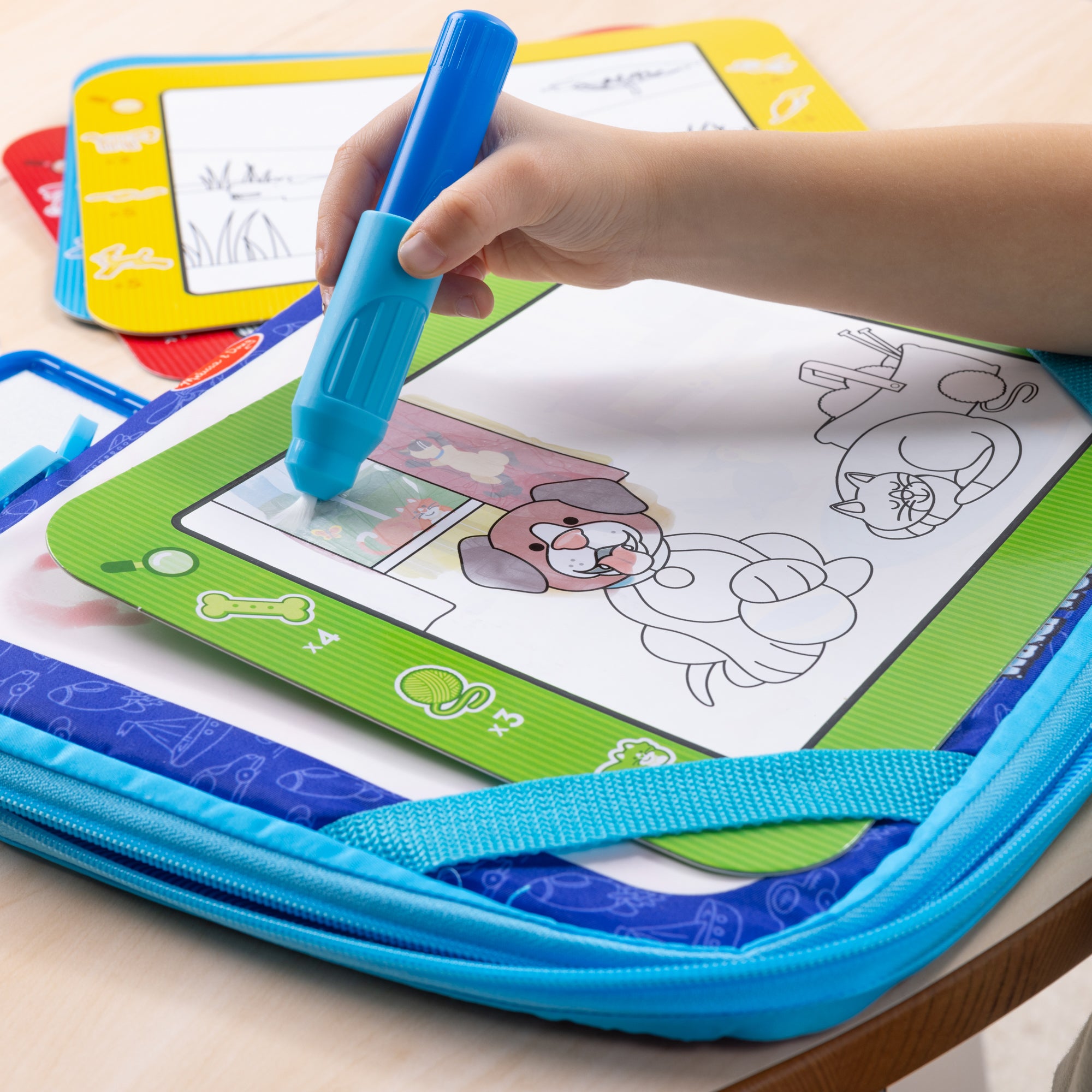 Melissa & Doug Water WOW! Take-Along Multi-Activity Drawing Set - Image 6
