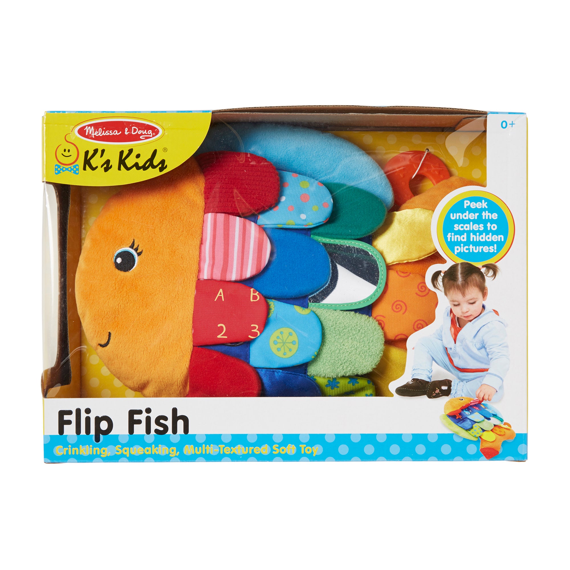 Melissa & Doug K??s Kids Flip Fish Baby Toy - Image 3