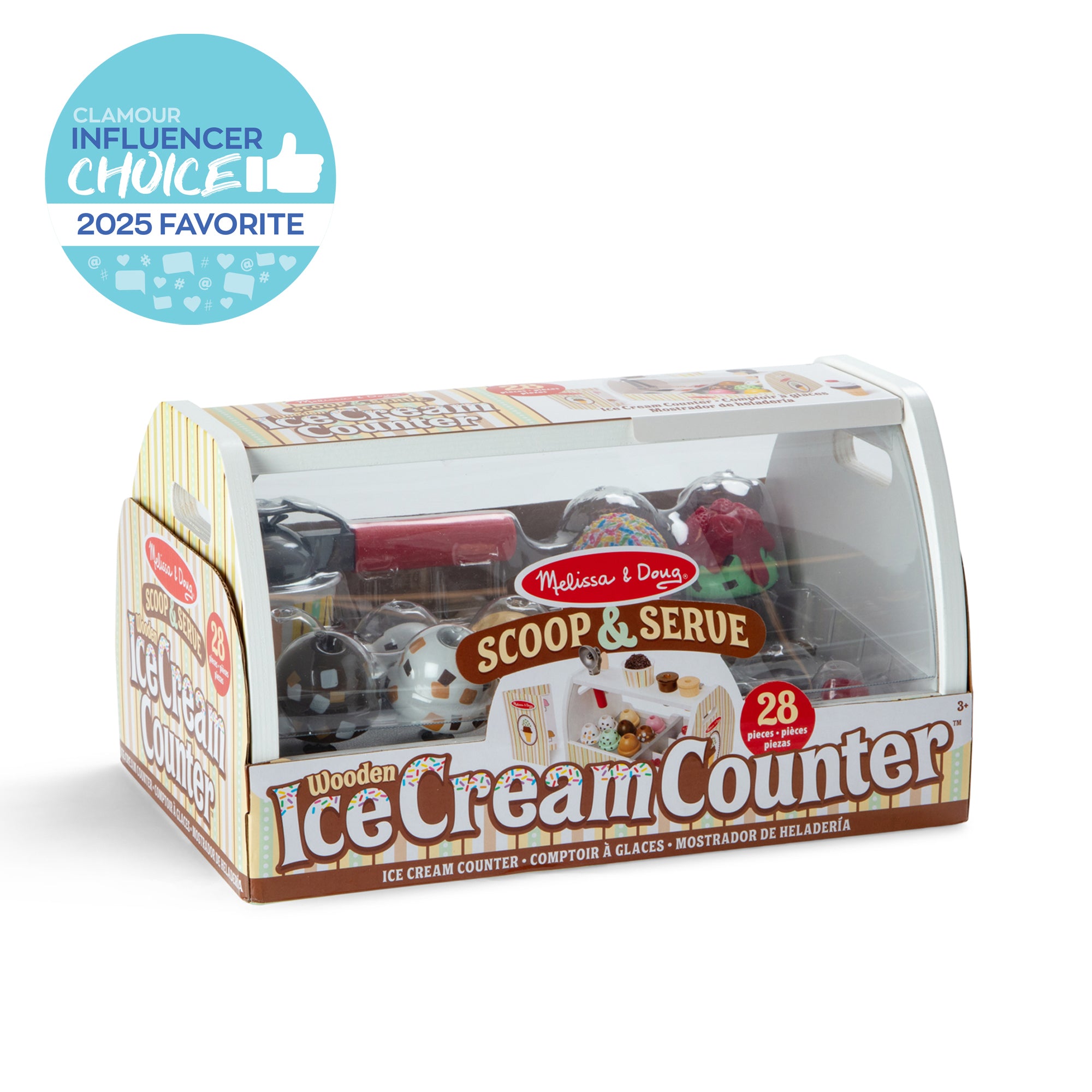 Melissa & Doug Scoop & Serve Ice Cream Counter - Image 3
