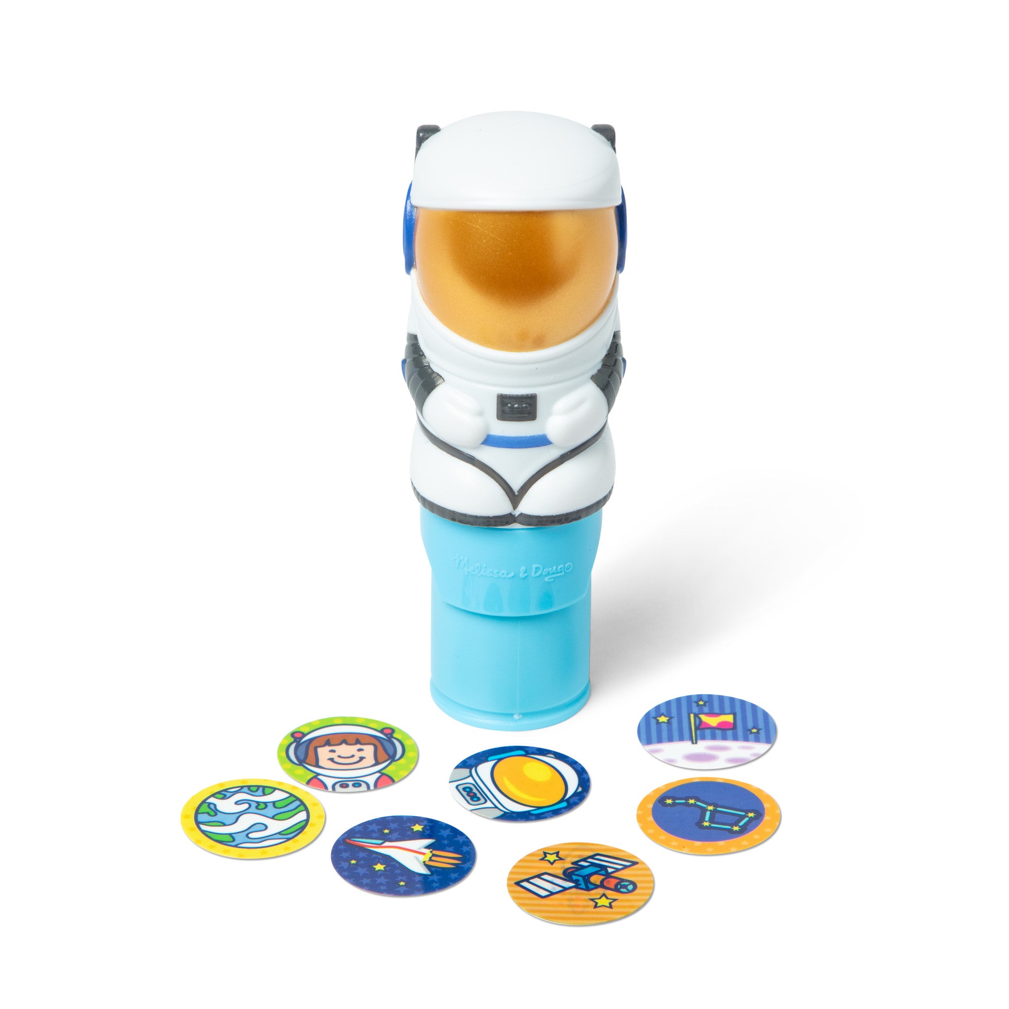 Melissa & Doug Sticker WOW!? Astronaut Bundle: Activity Pad & Sticker Stamper + Mini Activity Pad and 200 Refill Stickers - Image 3