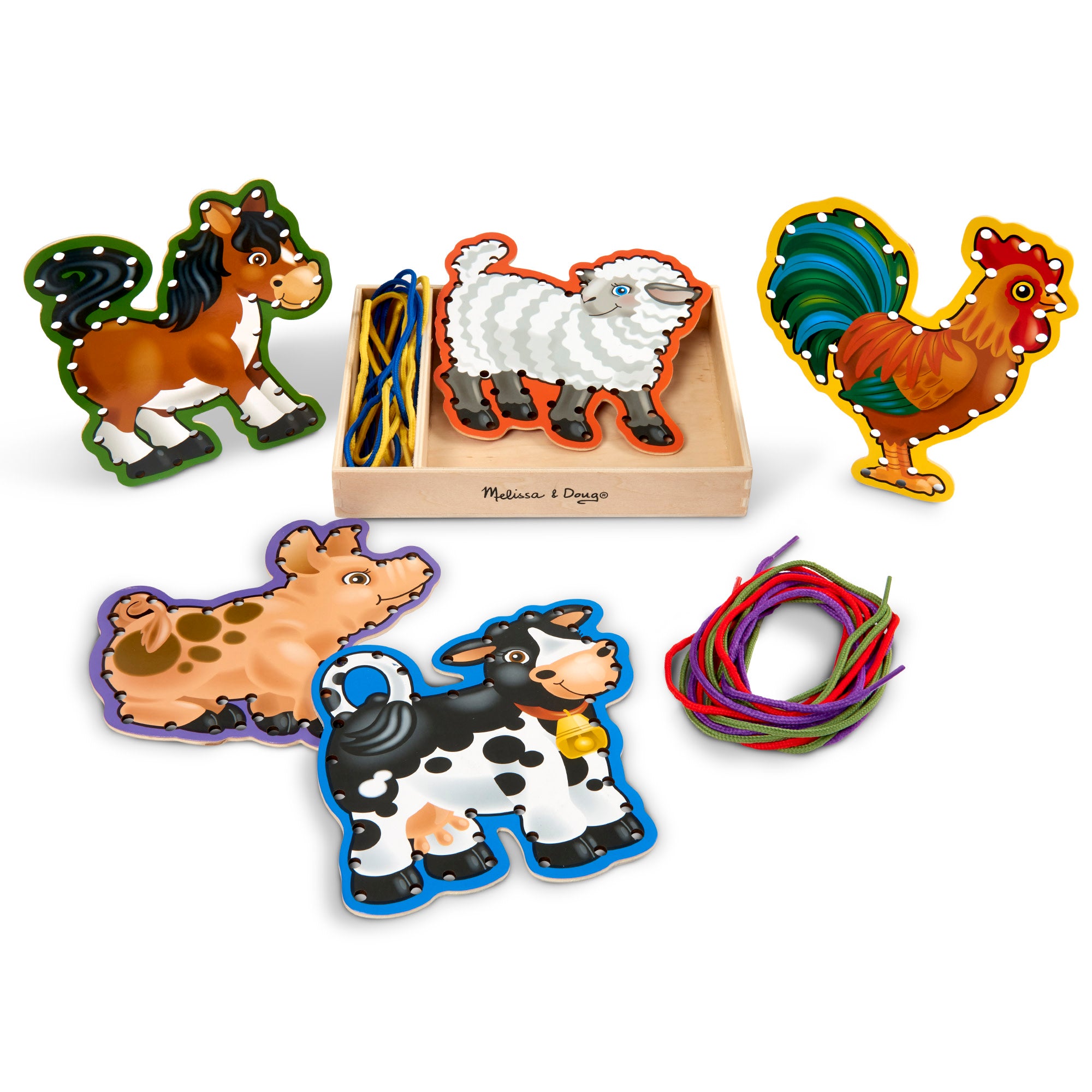 Melissa & Doug Lace & Trace Farm - Image 4