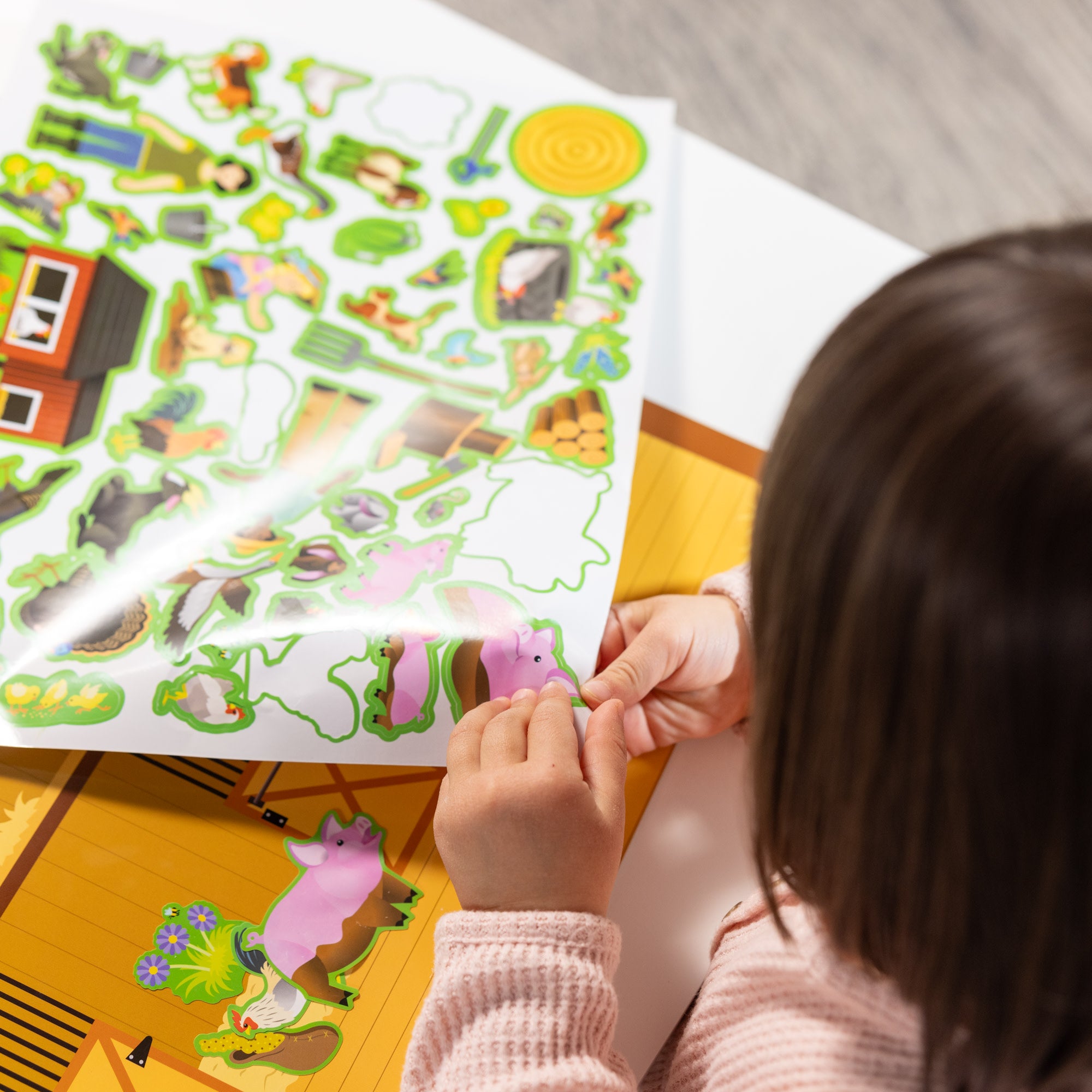 Melissa & Doug Reusable Sticker Pad - Farm - Image 7