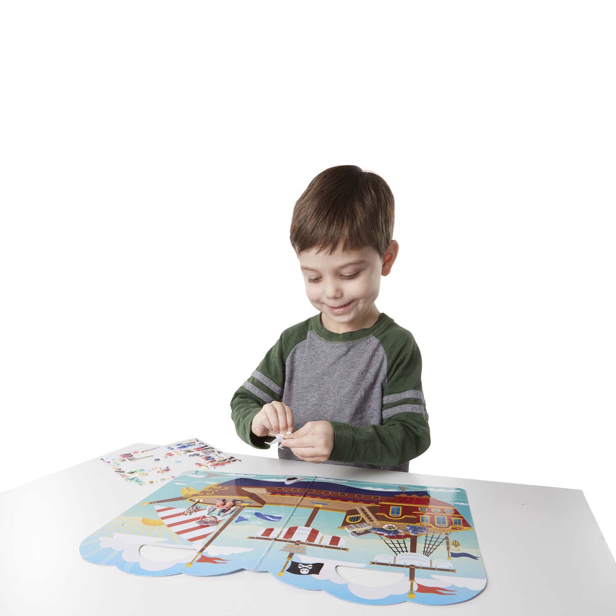 Melissa & Doug Puffy Sticker Play Set - Pirate - Image 7