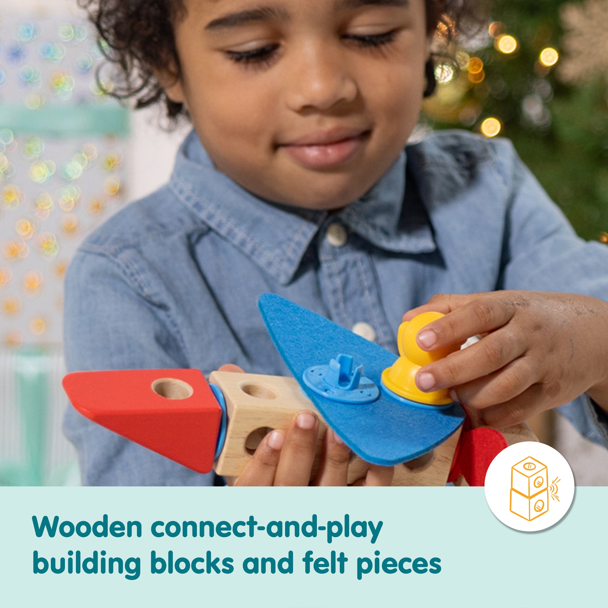 Melissa & Doug Blockables? Vehicles Play Set - Image 7