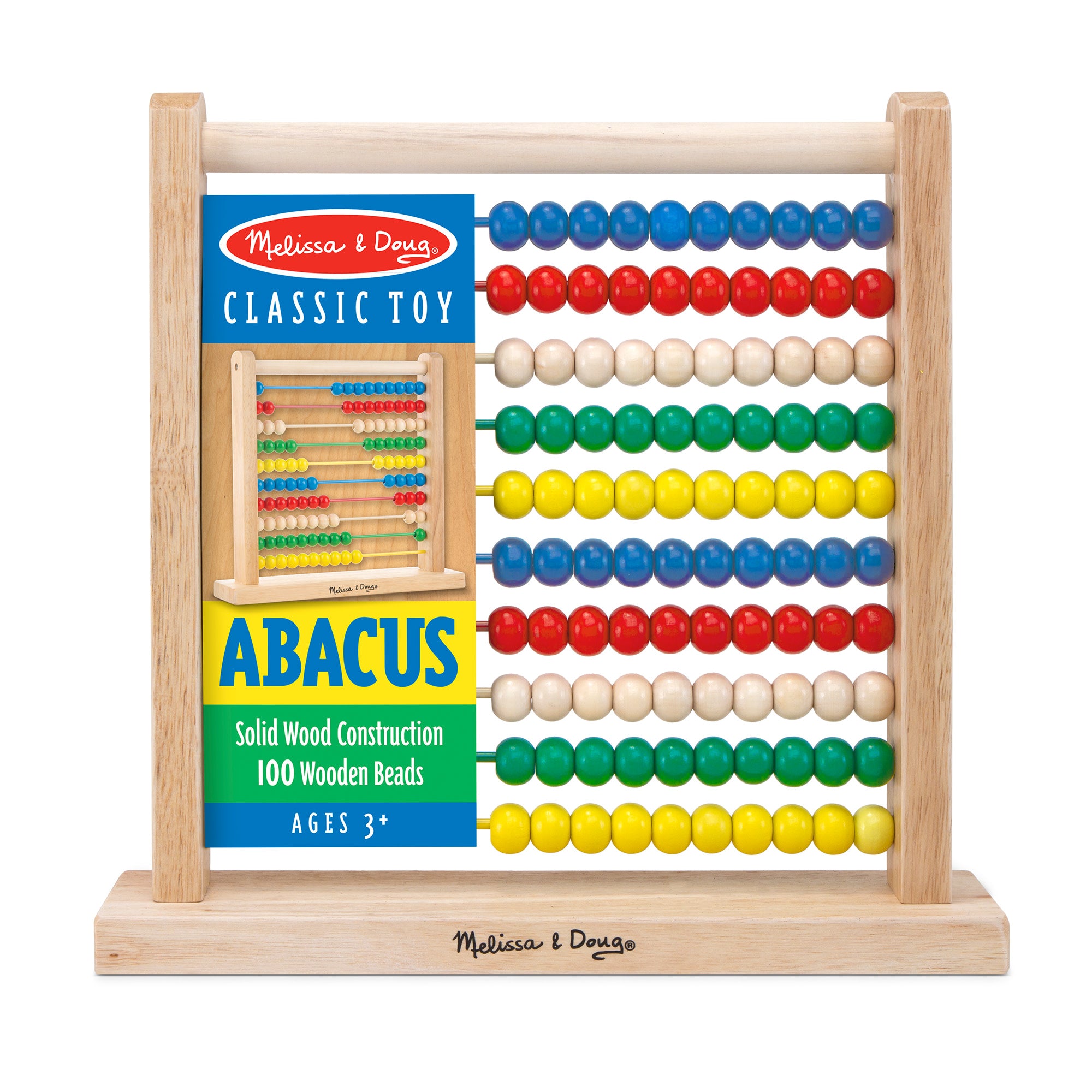 Melissa & Doug Wooden Abacus - Image 3
